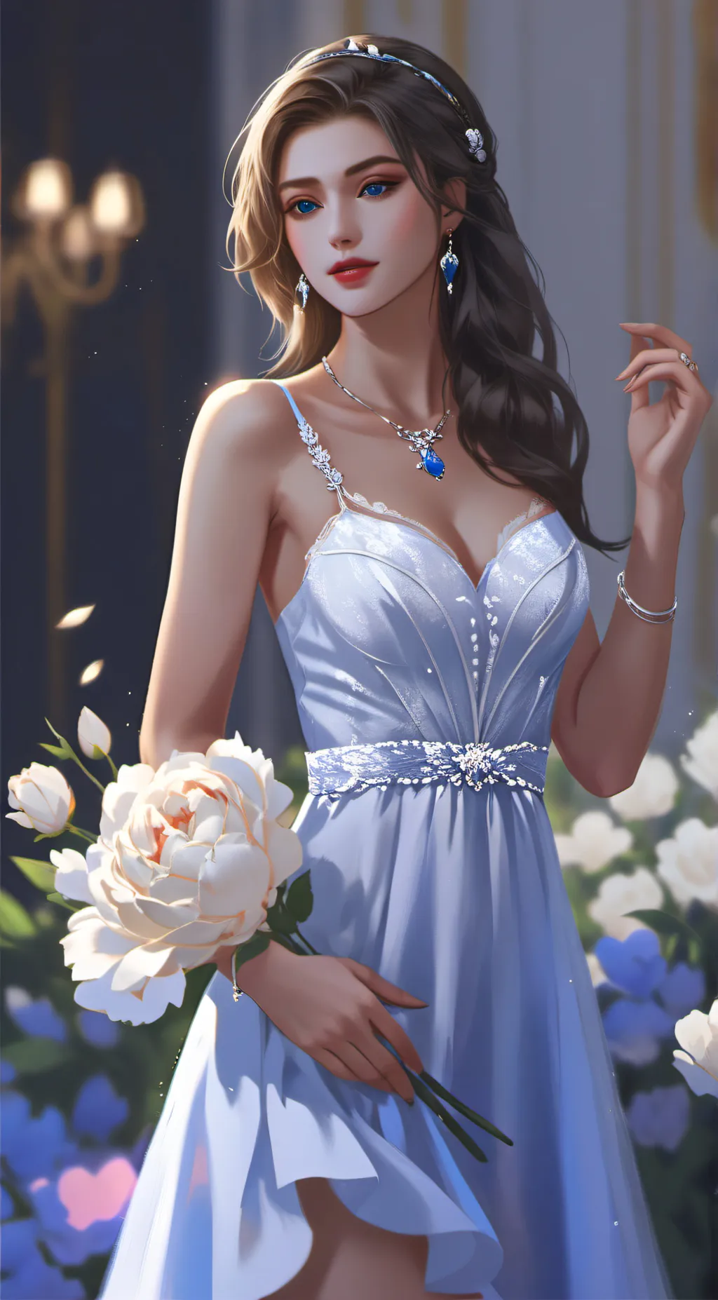ai character: DEMI background