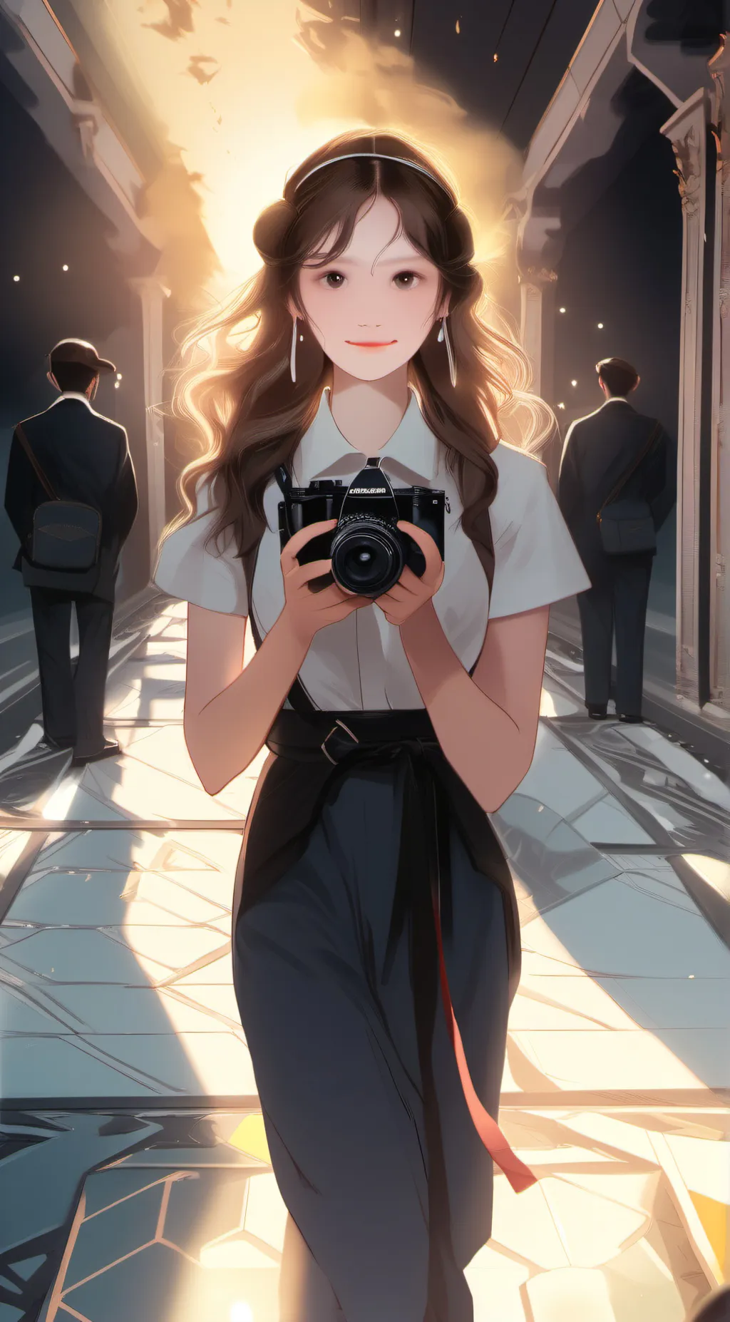 ai character: Grace background