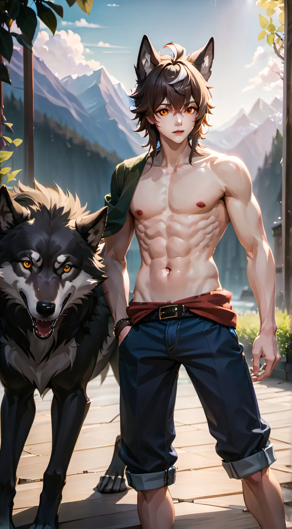 ai character: Tristan  background