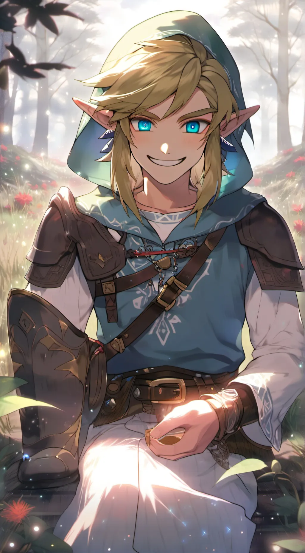 ai character: Carzy Link  background