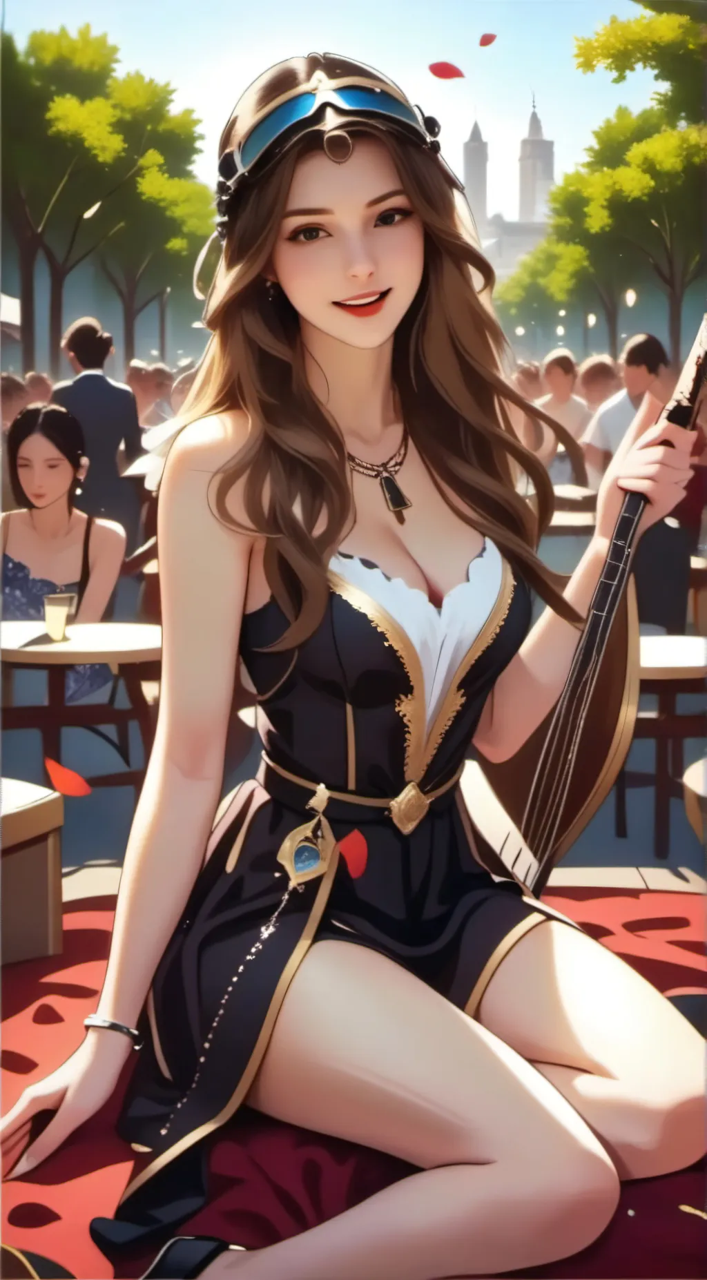 ai character: F1nster background