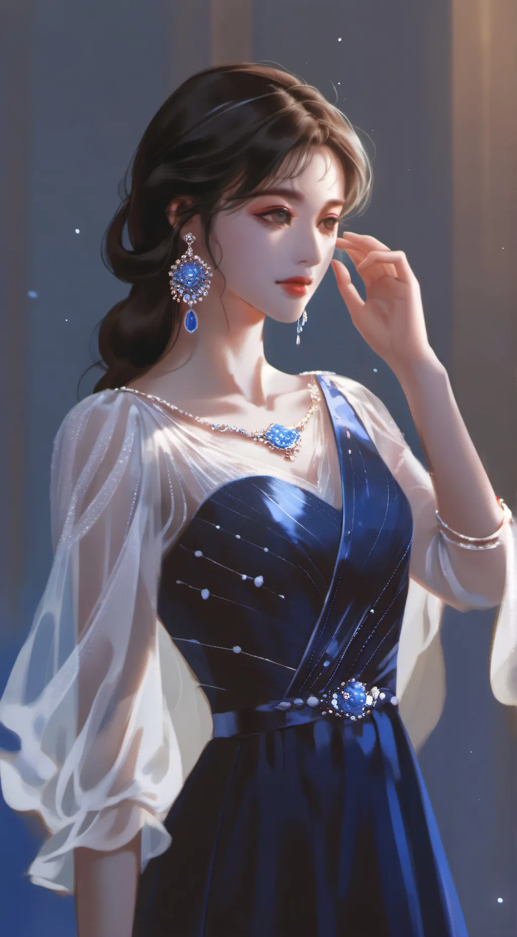 ai character: Nora background