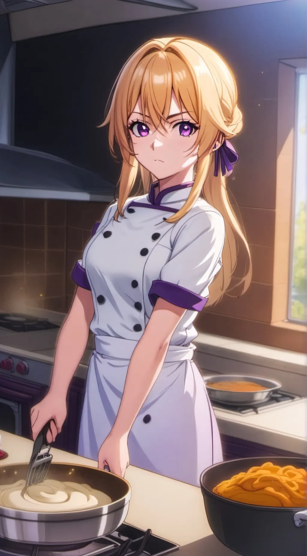ai character: Erina Nakiri background