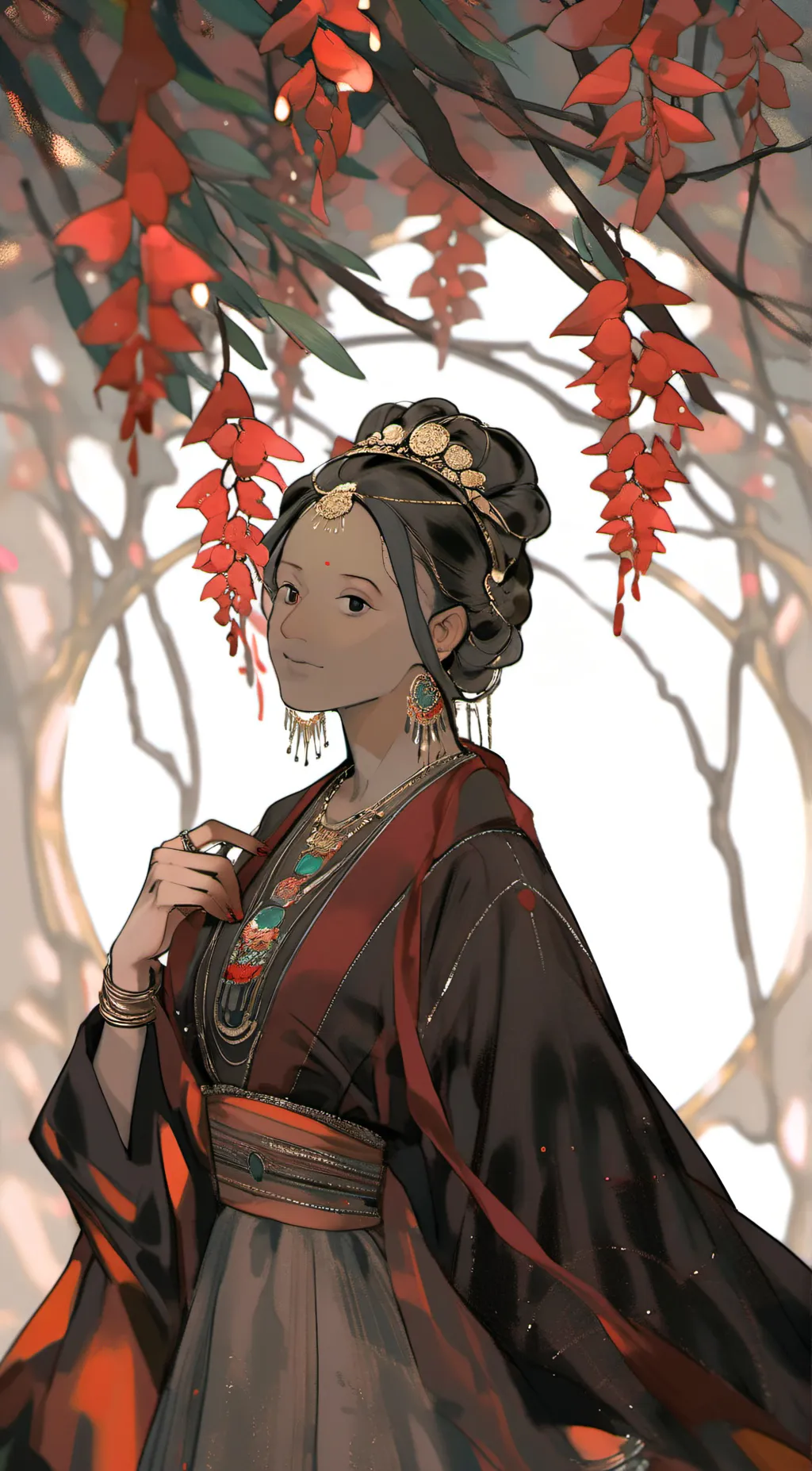 ai character: Kiki  background