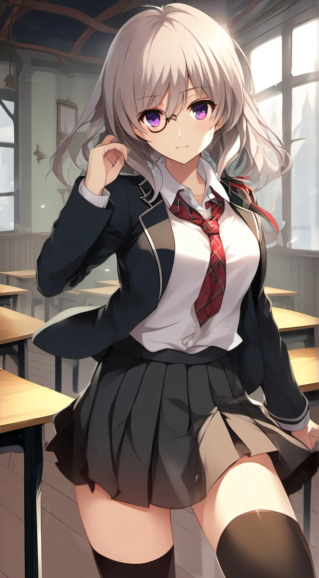 ai character: Rose background