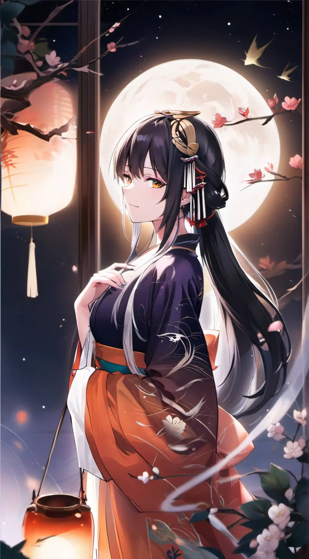 ai character: 娇姬 background
