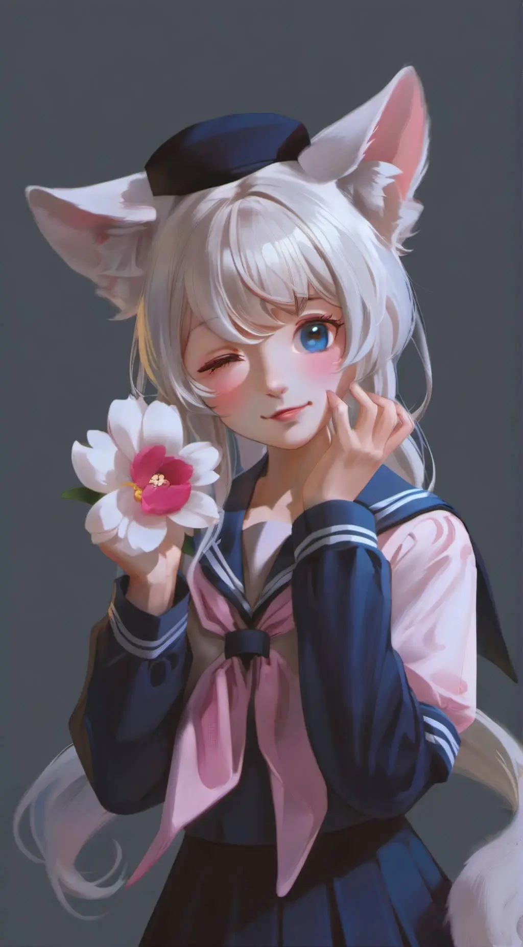 ai character: Lily background