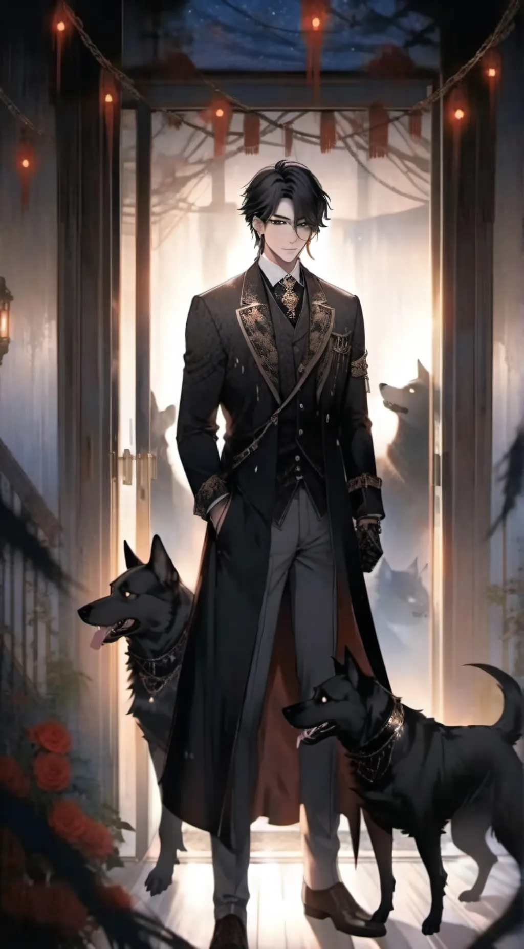 ai character: Ethan  background