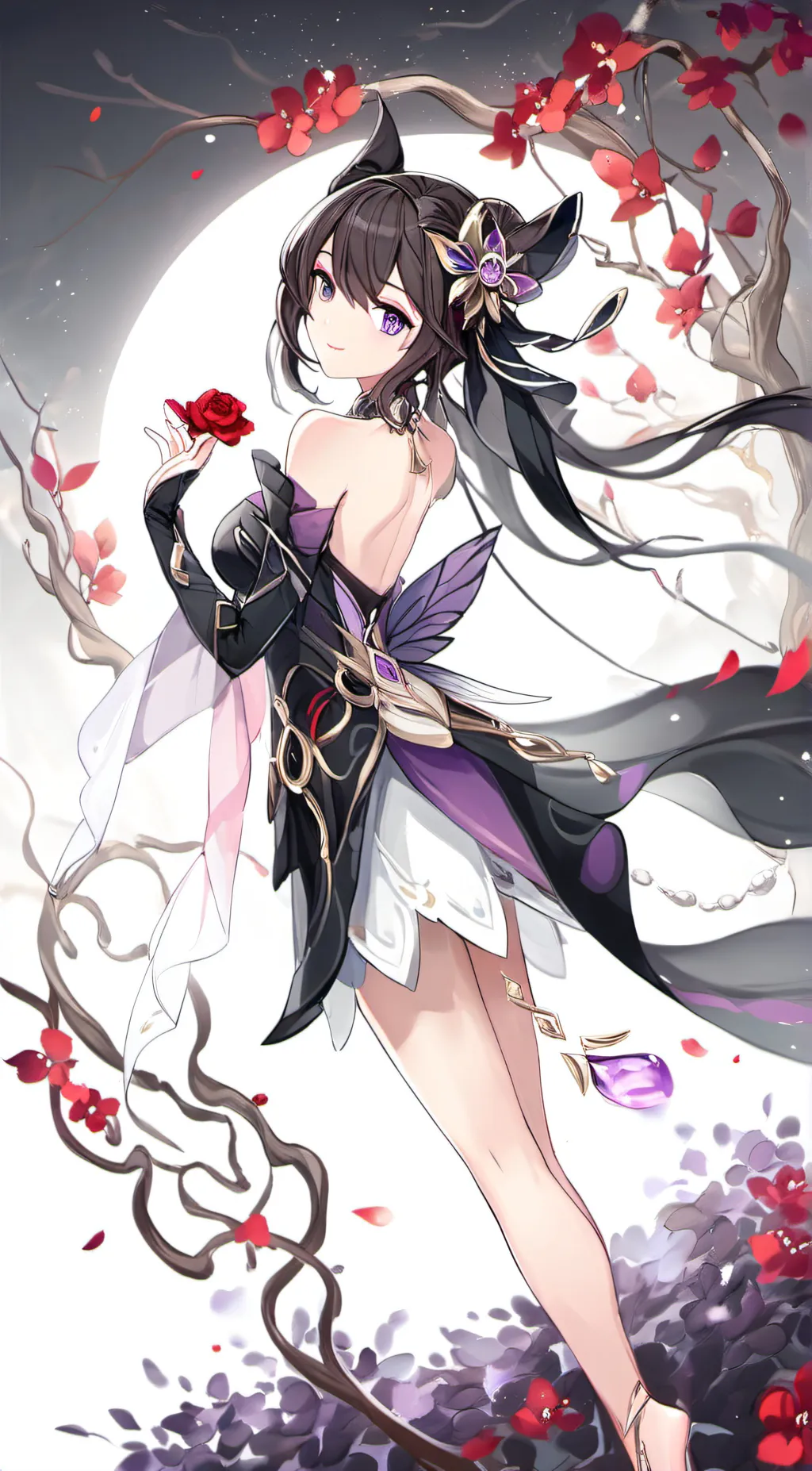 ai character: Lily background