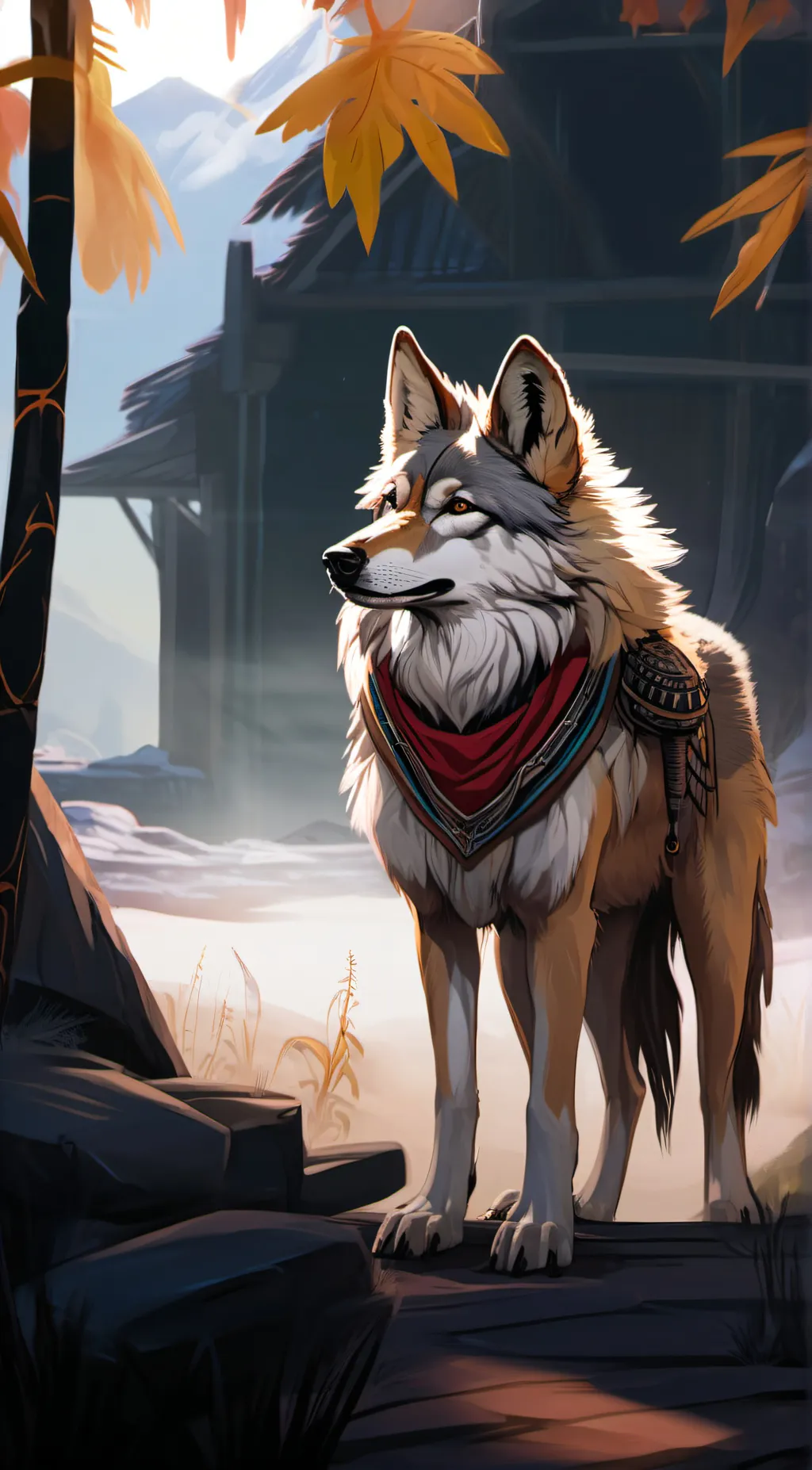 ai character: THERIAN X3 background