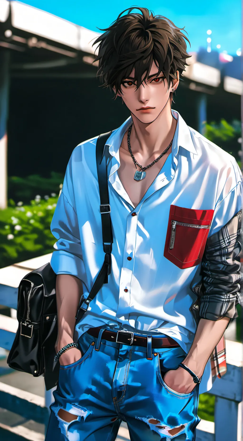 ai character: Asher background