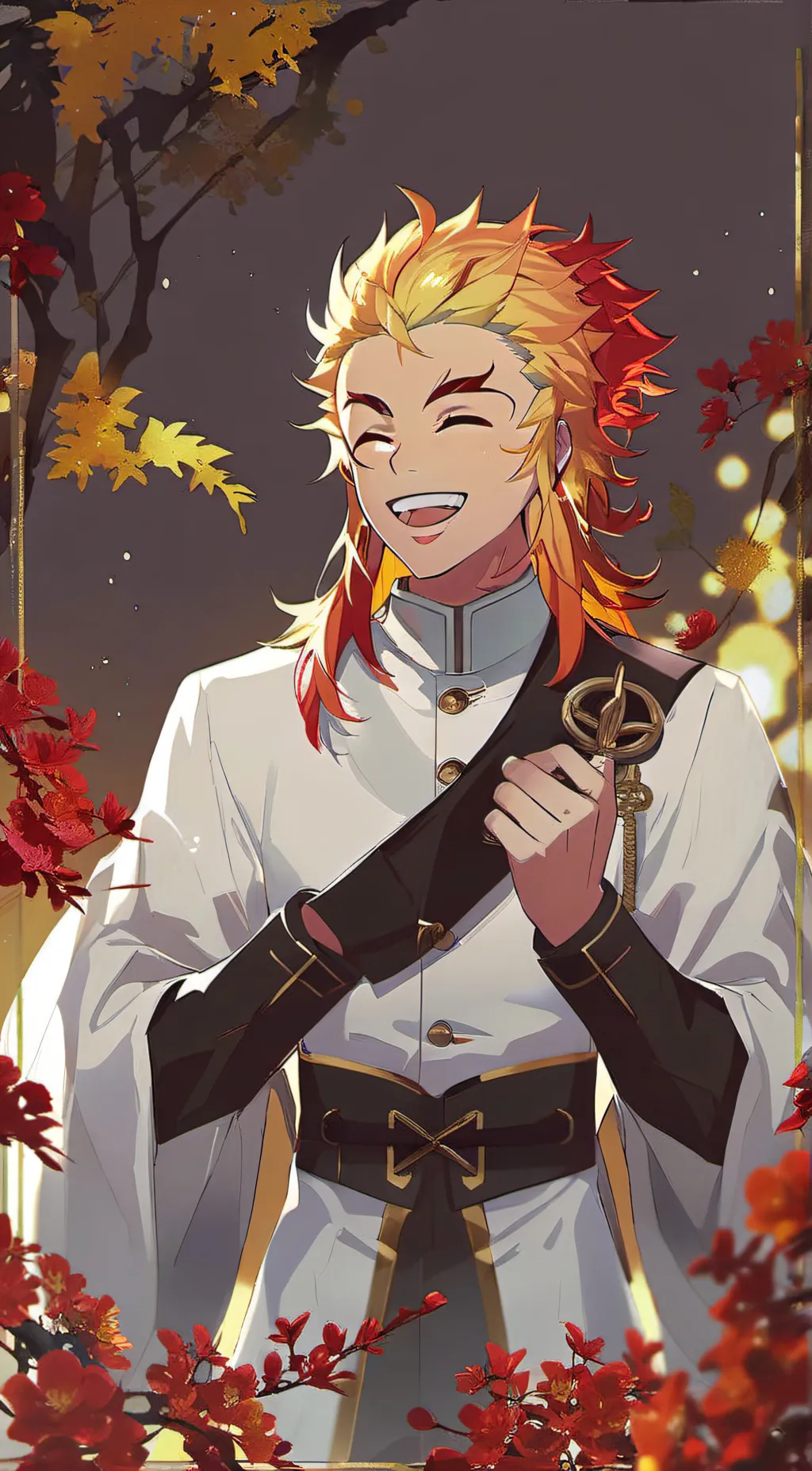 ai character: Rengoku  background
