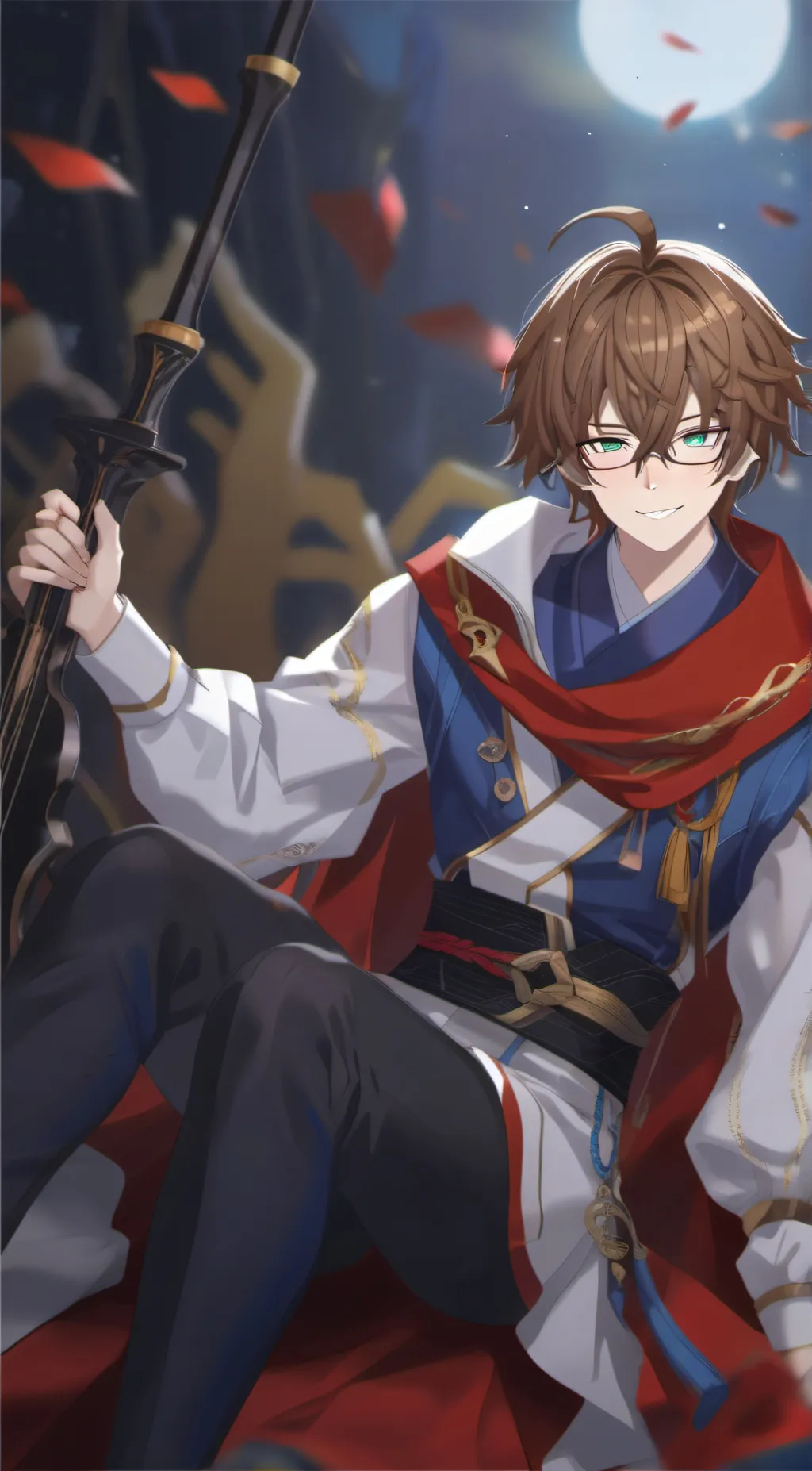 ai character: kenji/Sunkenji background