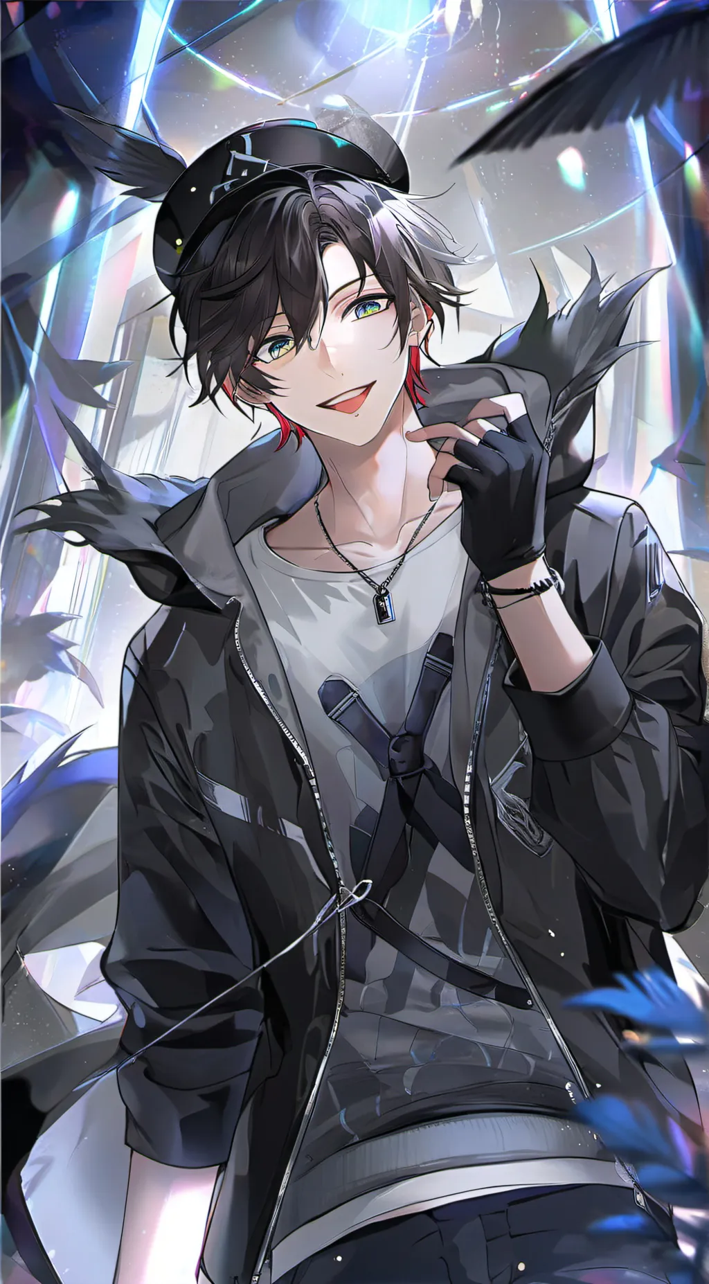 ai character: Rip background
