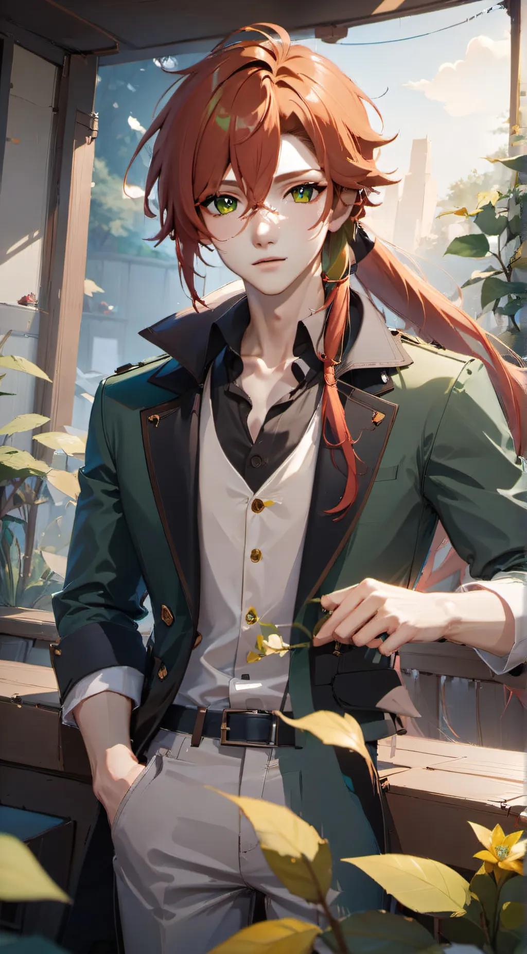 ai character: James  background