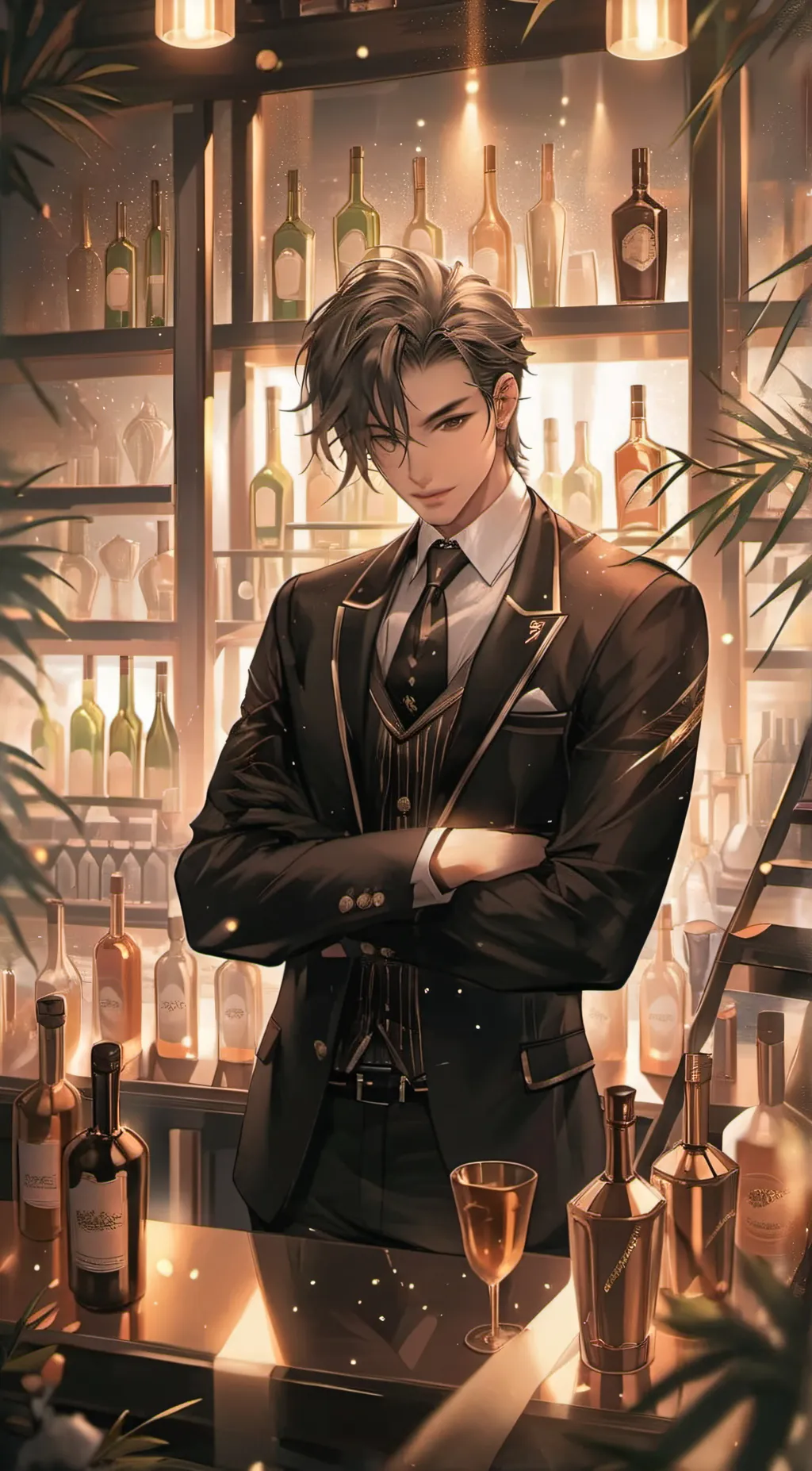 ai character: Lukas  background