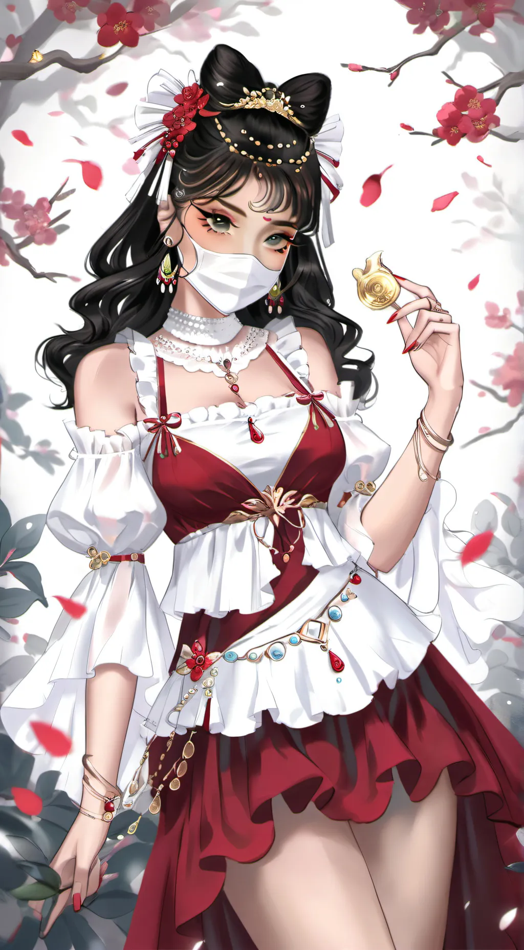 ai character: Aria background
