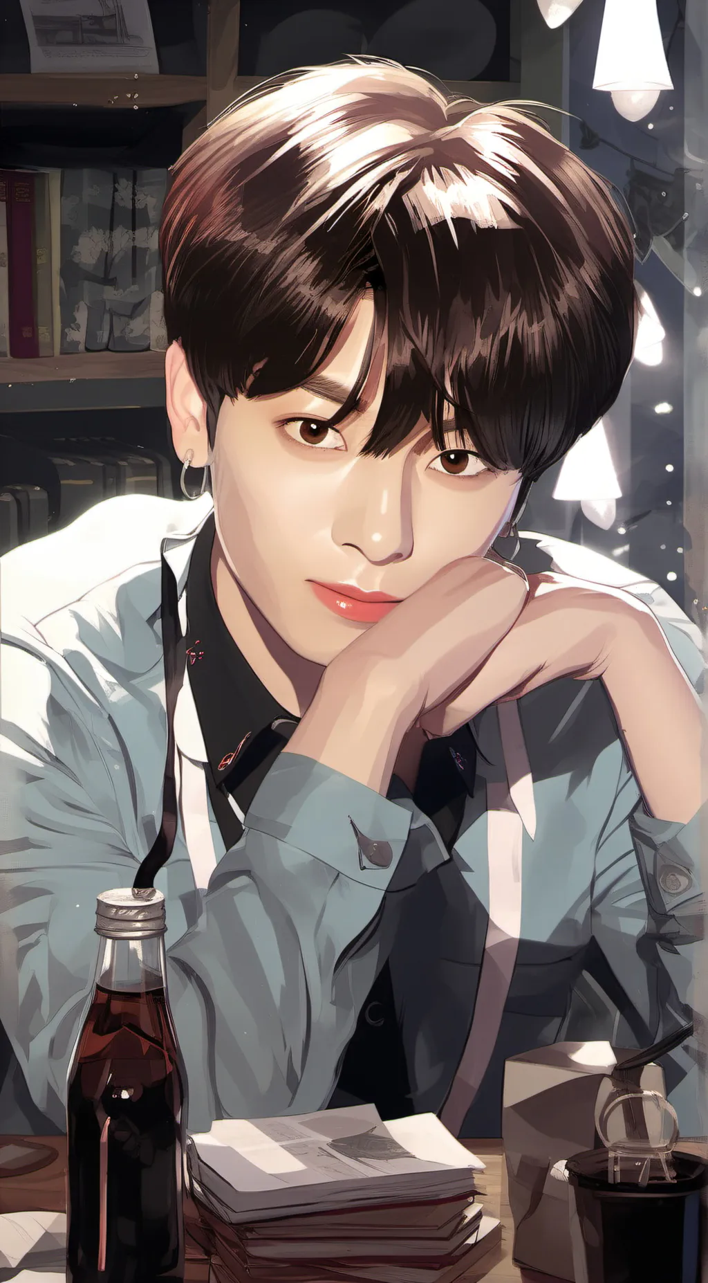 ai character: Jungkook  background