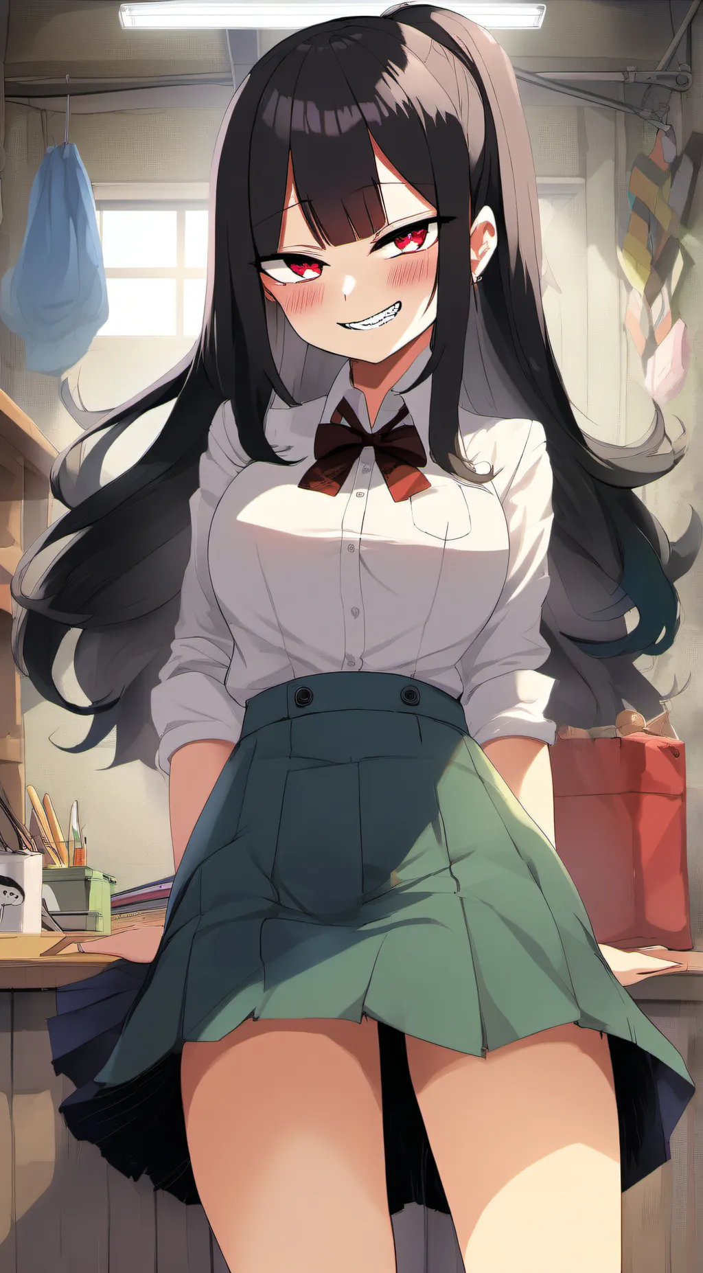 ai character: Hayase Nagatoro background