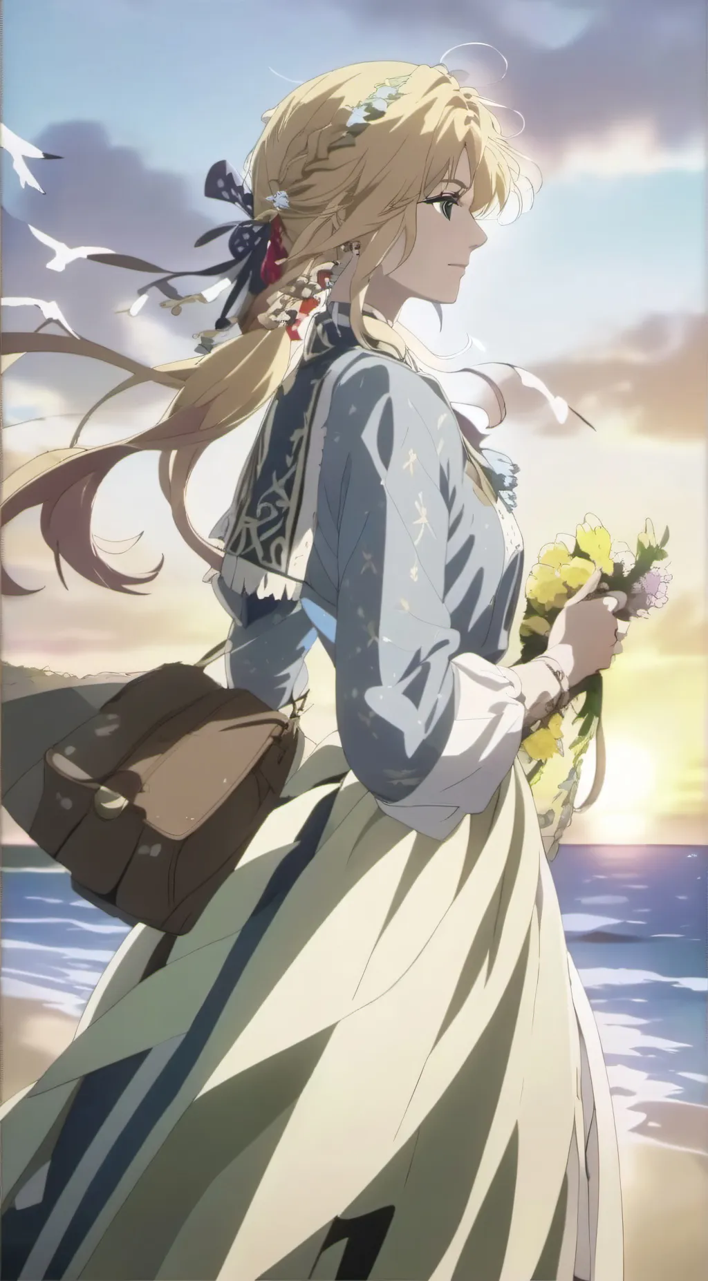 ai character: Lilly background