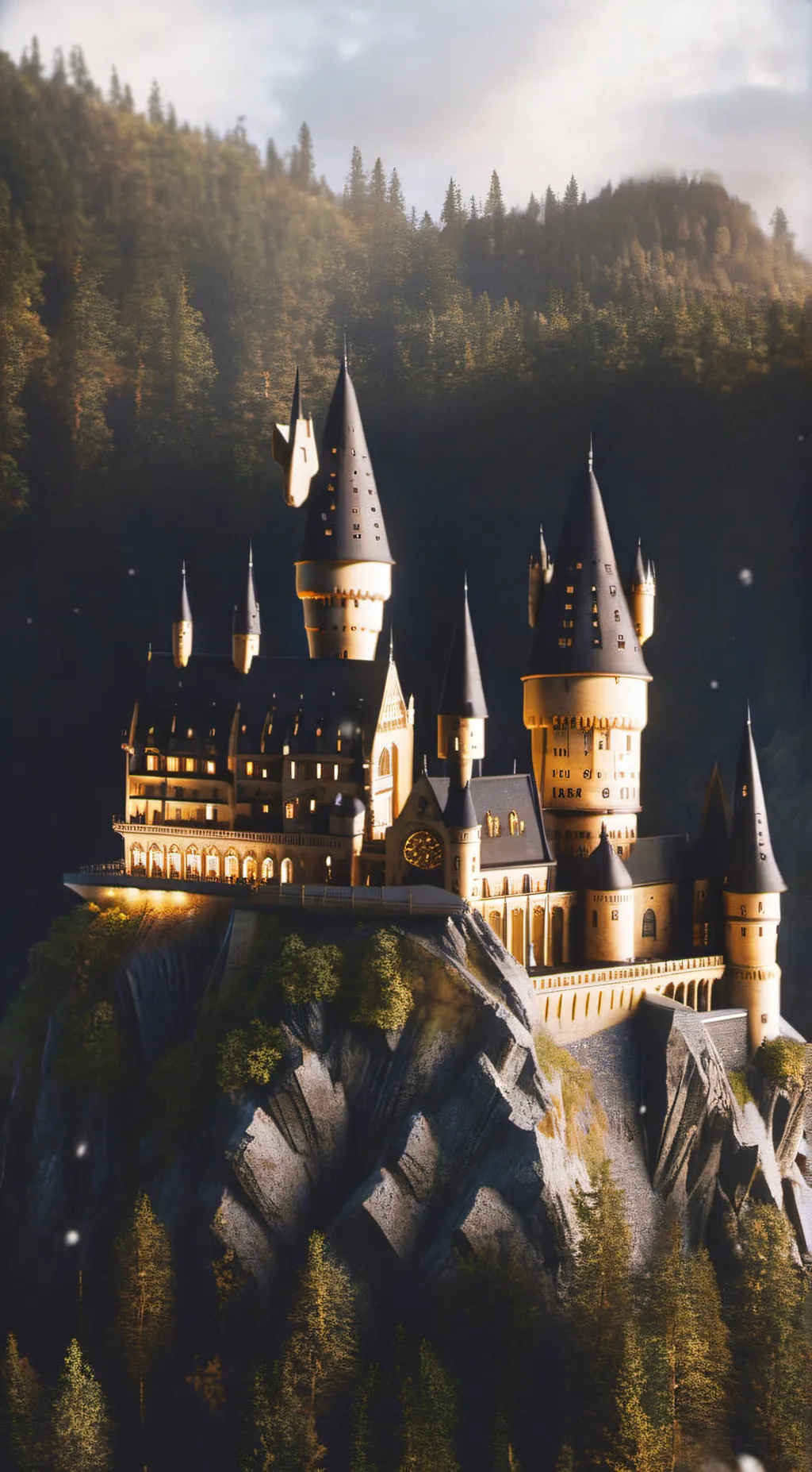 ai character: Hogwarts! <3 background