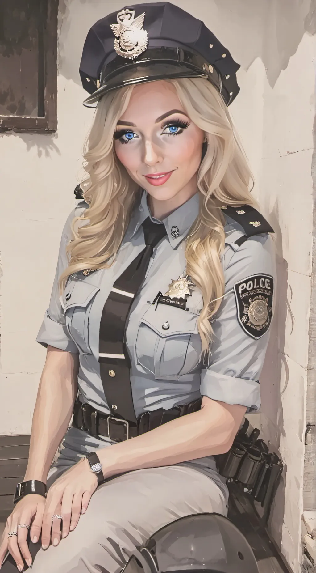 ai character: Lyssy noel  background