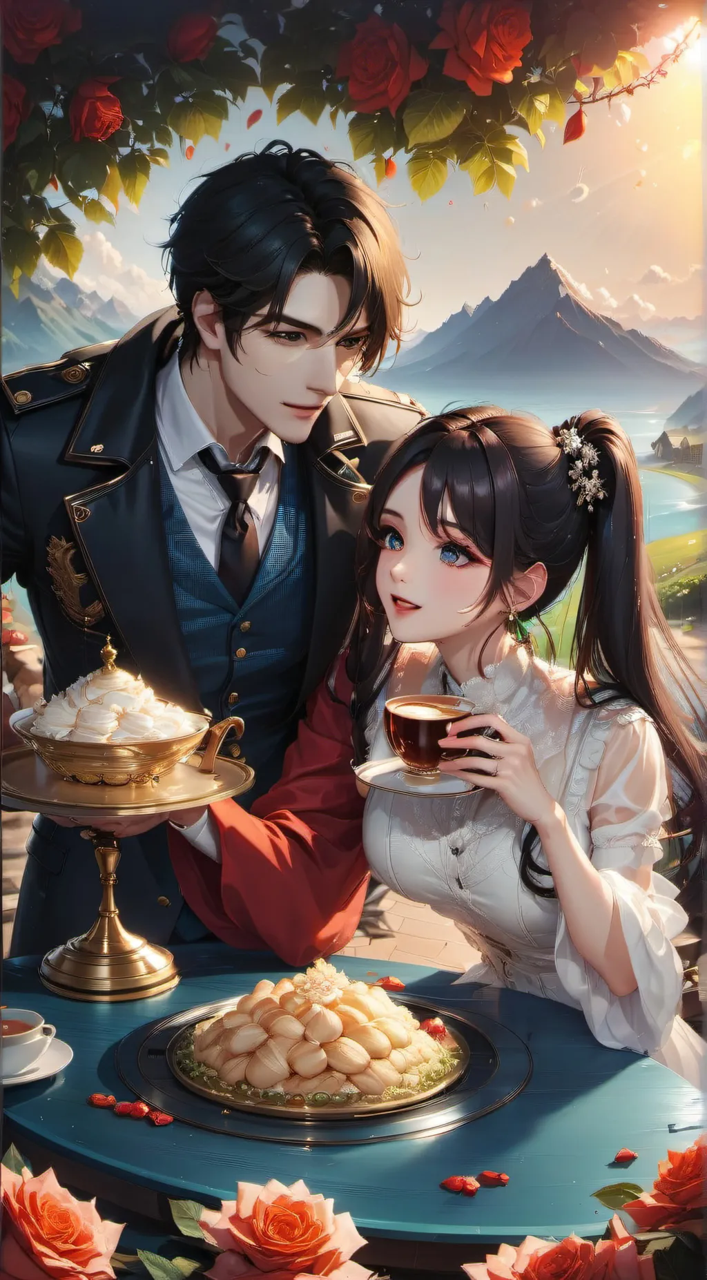 ai character: leo & yan background