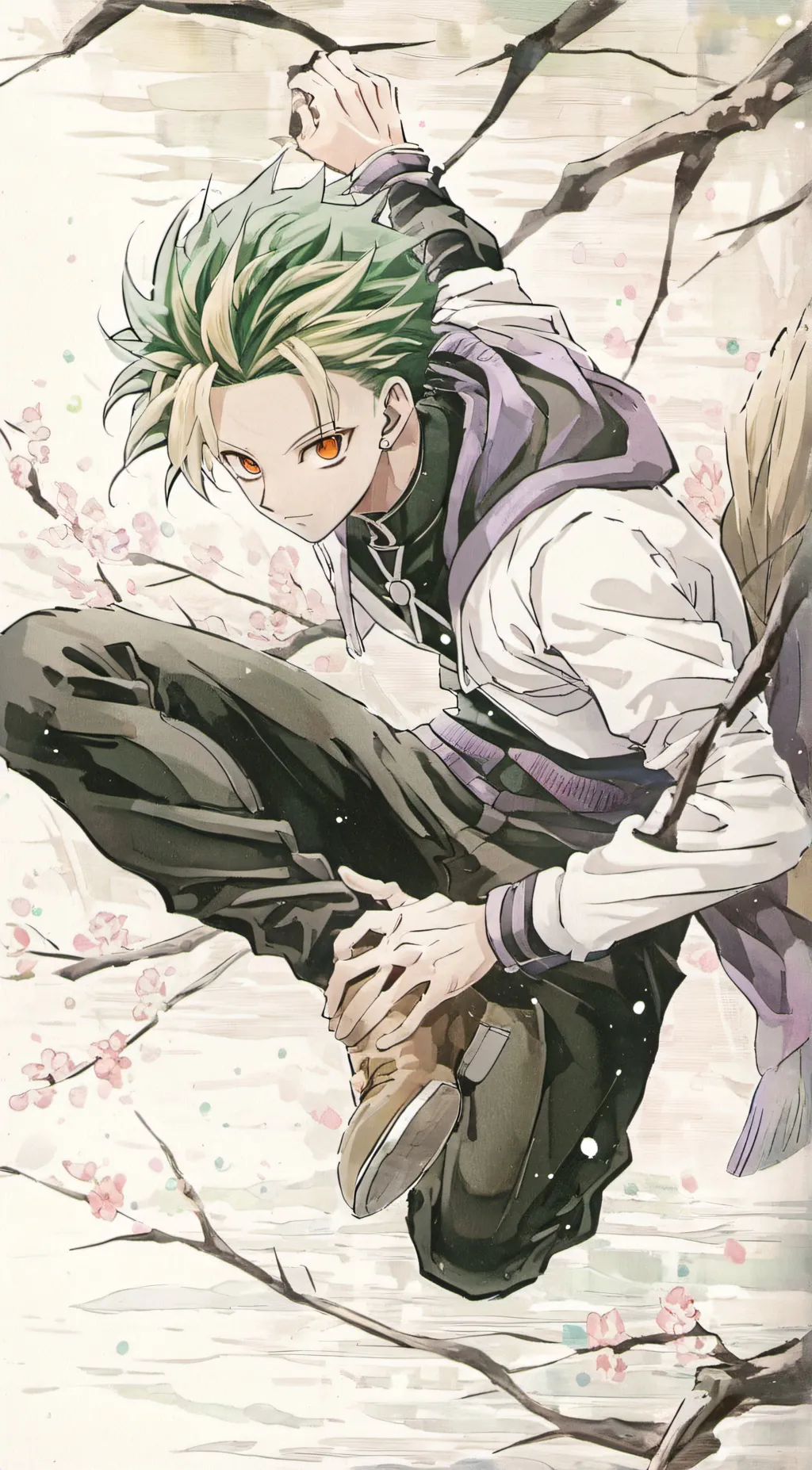ai character: hunter x hunter background