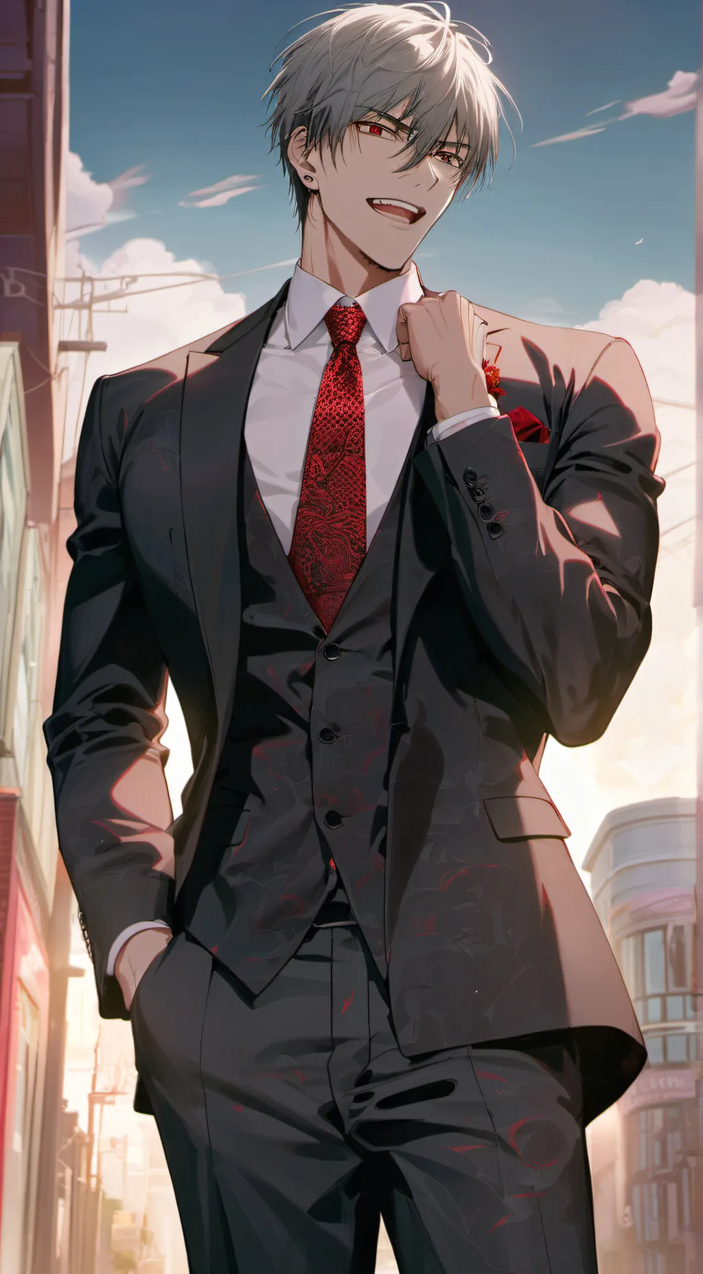 ai character: William Drake(CEO) background