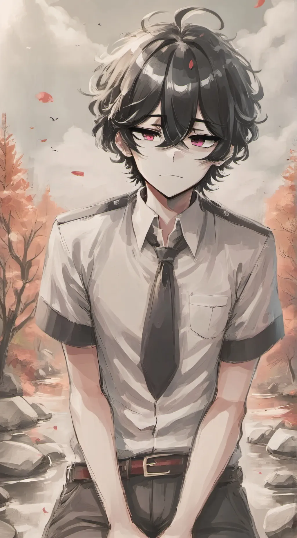ai character: Adrian background