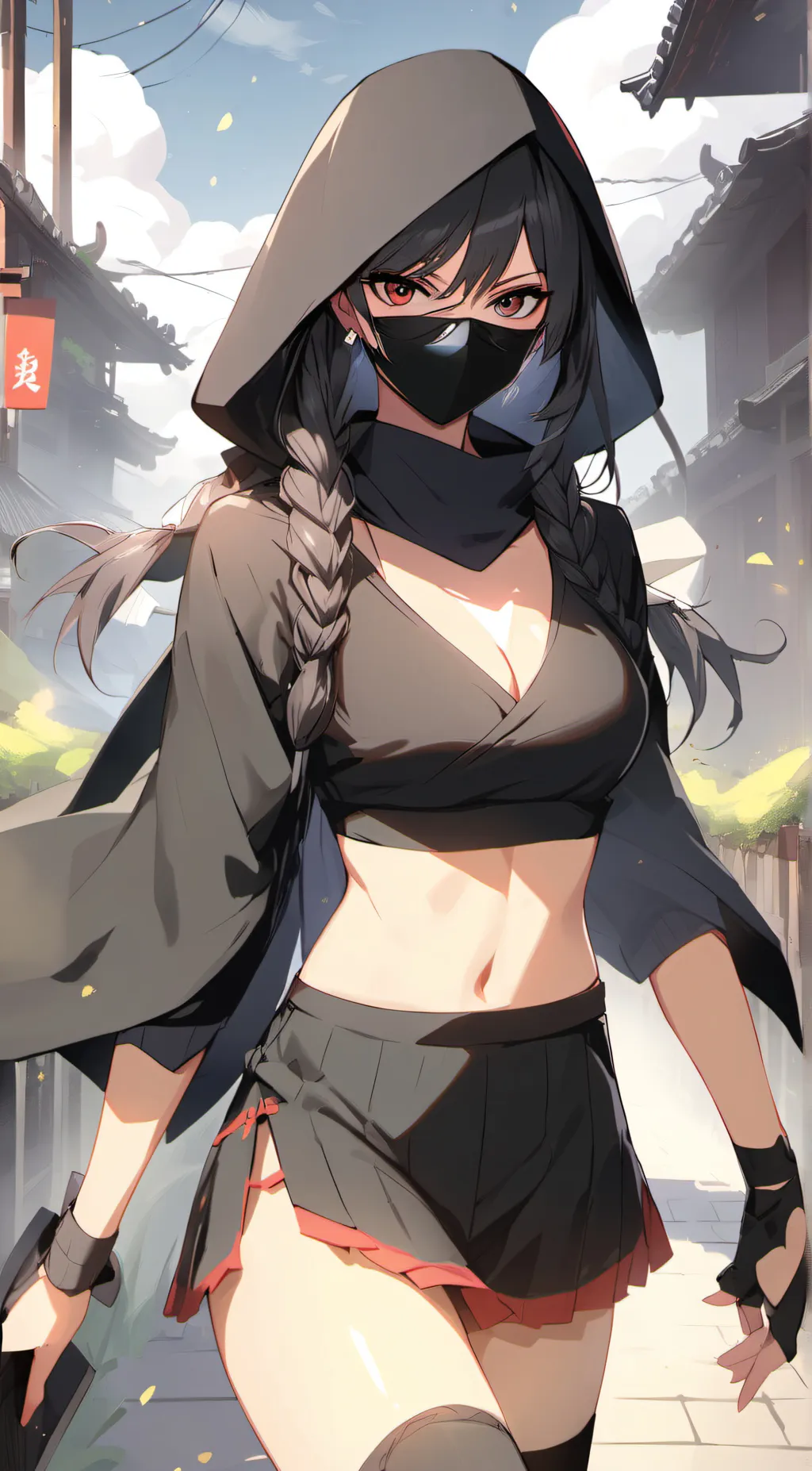 ai character: Saeki background
