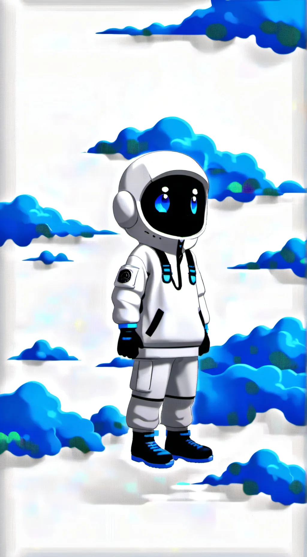 ai character: astrobot  background