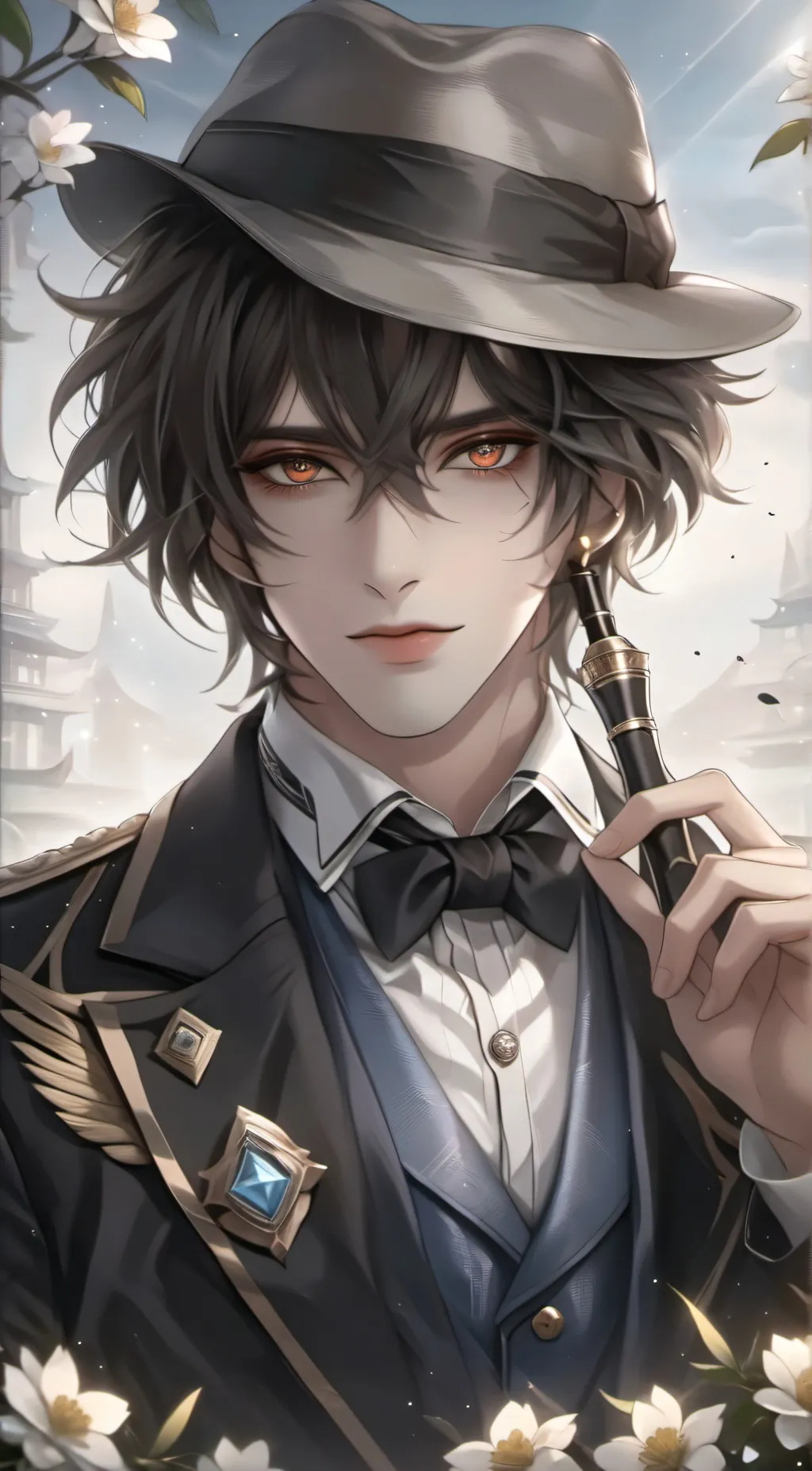 ai character: Andrew  background