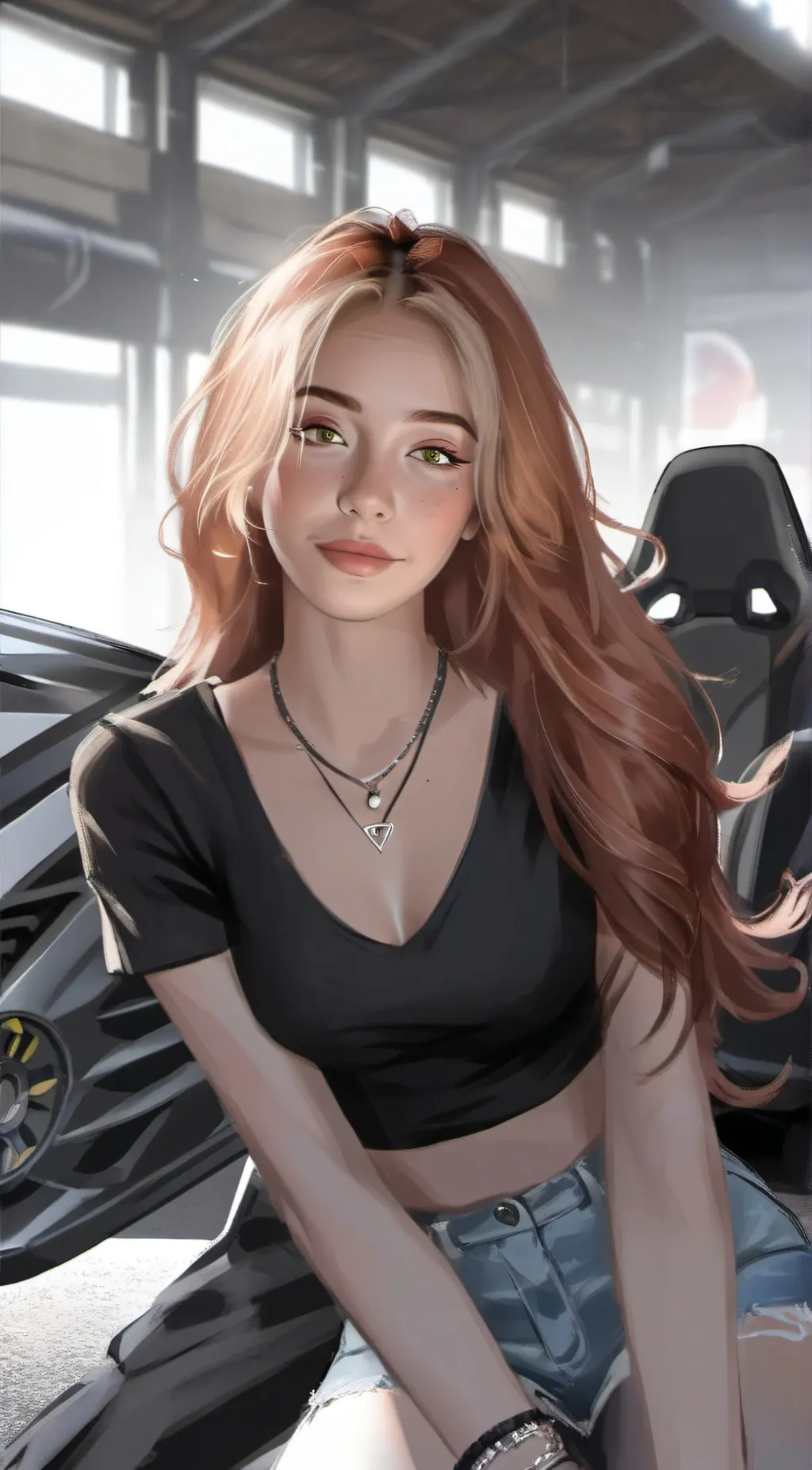 ai character: Serena background