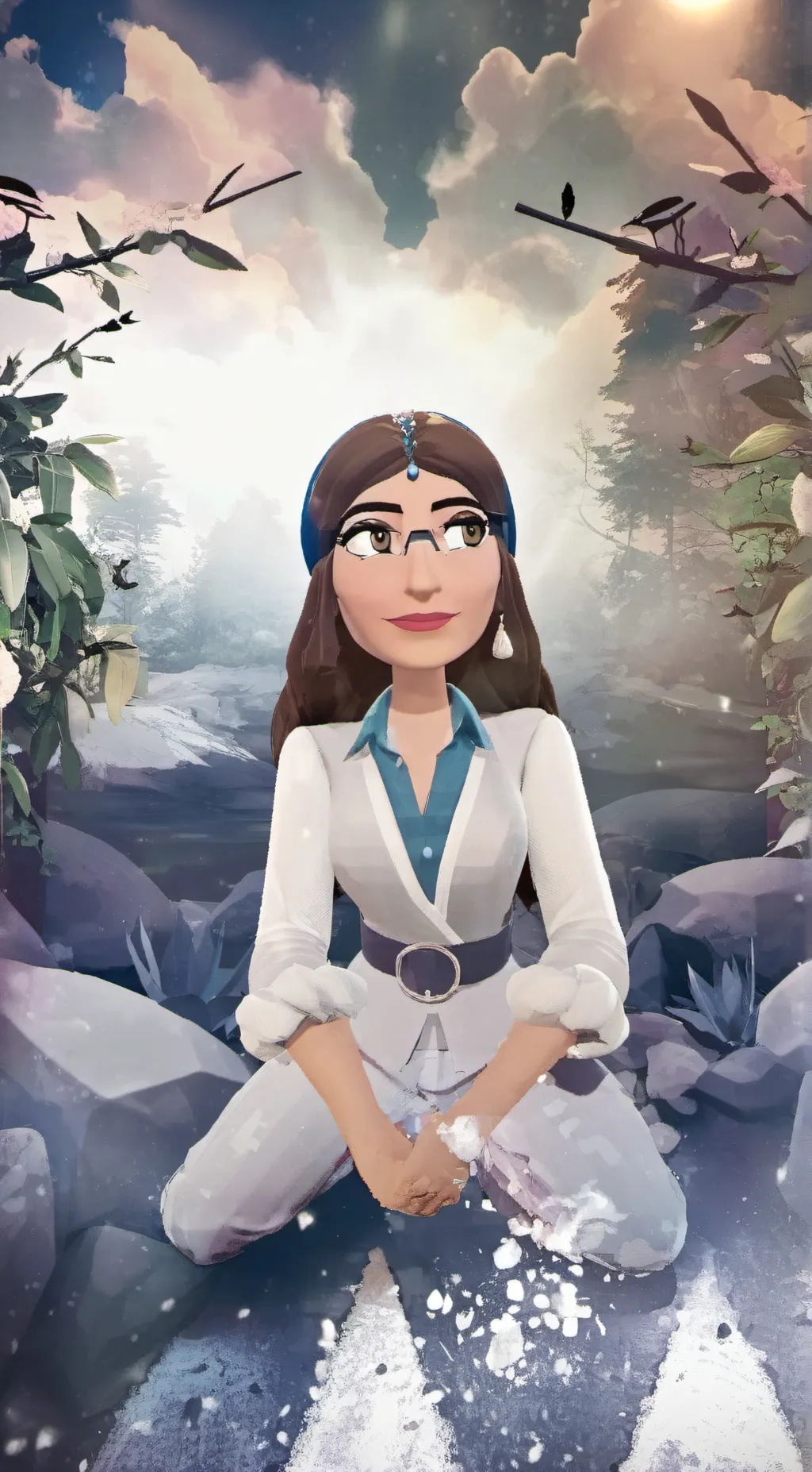 ai character: Gabby  background