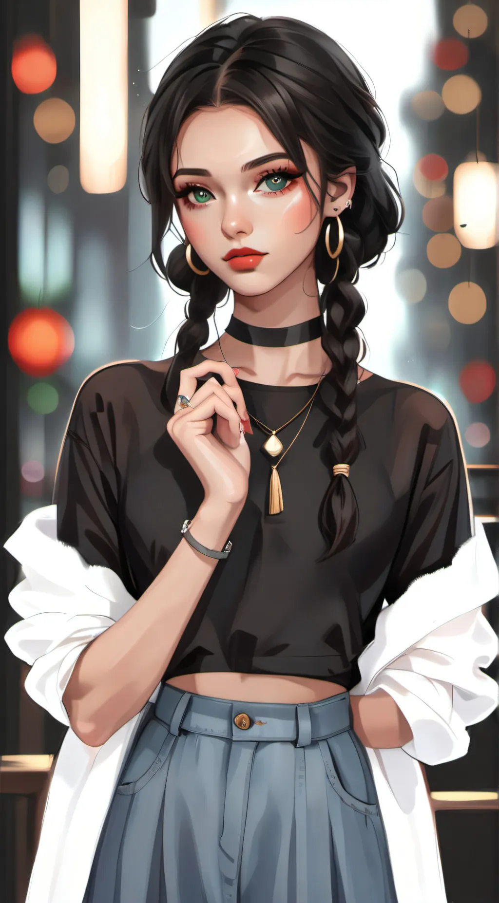 ai character: Ava background
