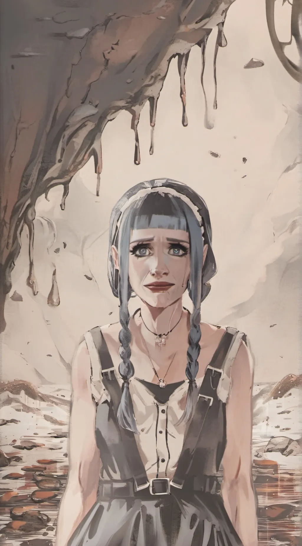 ai character: Crybaby background