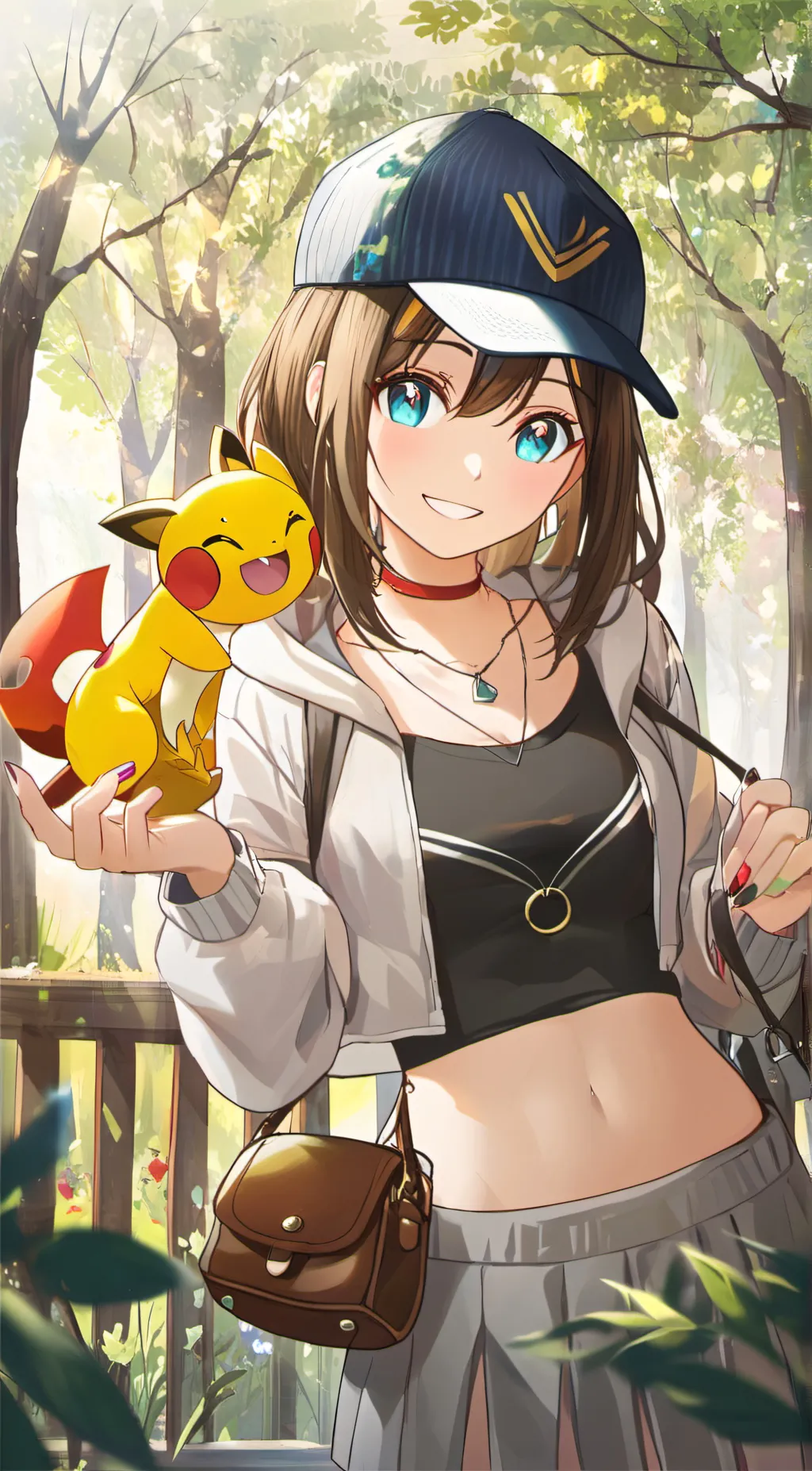 ai character: Ashley background
