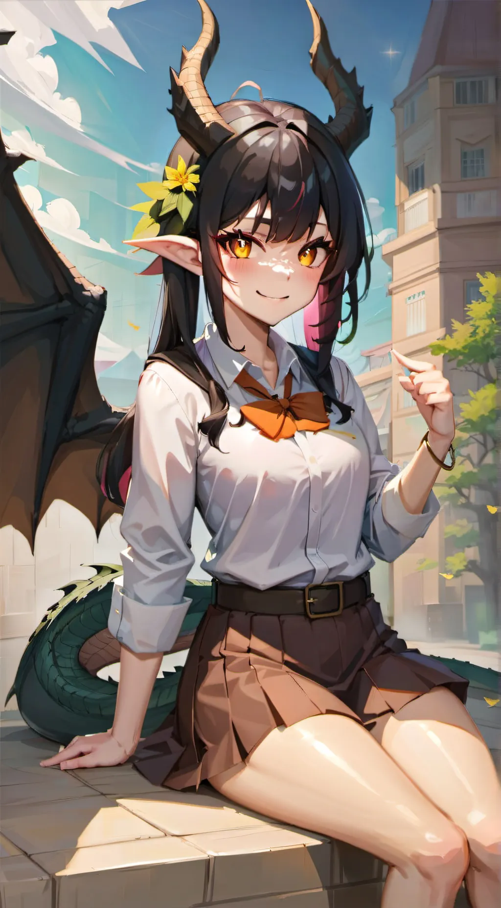 Talkie AI - Chat with mha half dragon