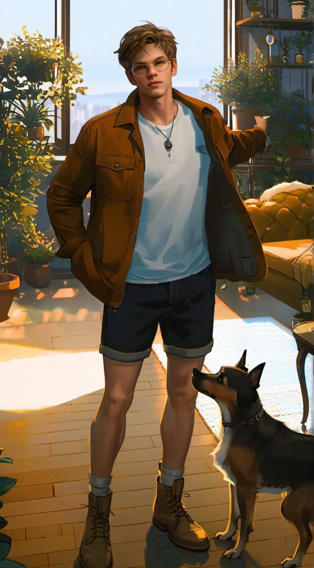 ai character: Luca background