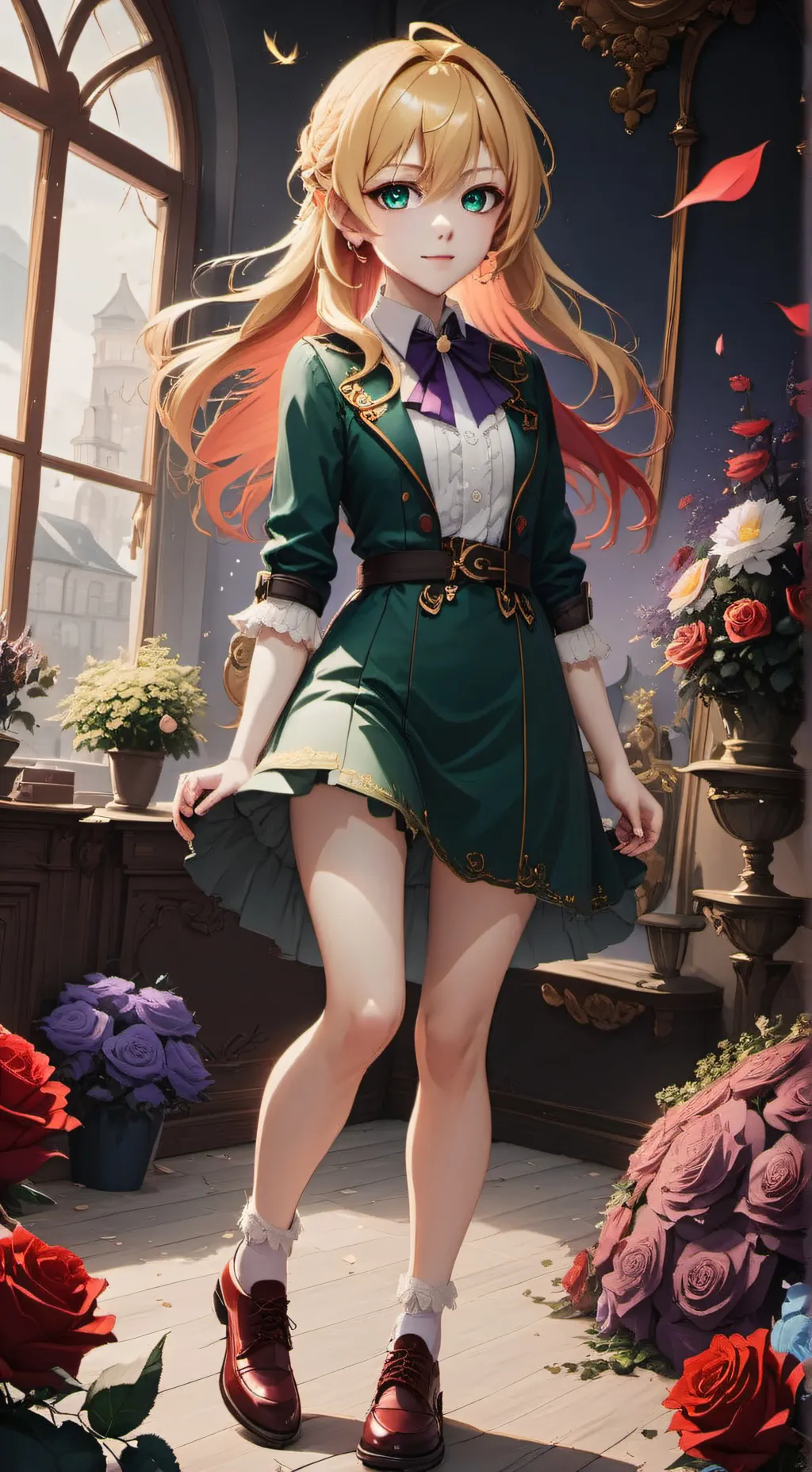 ai character: louis background