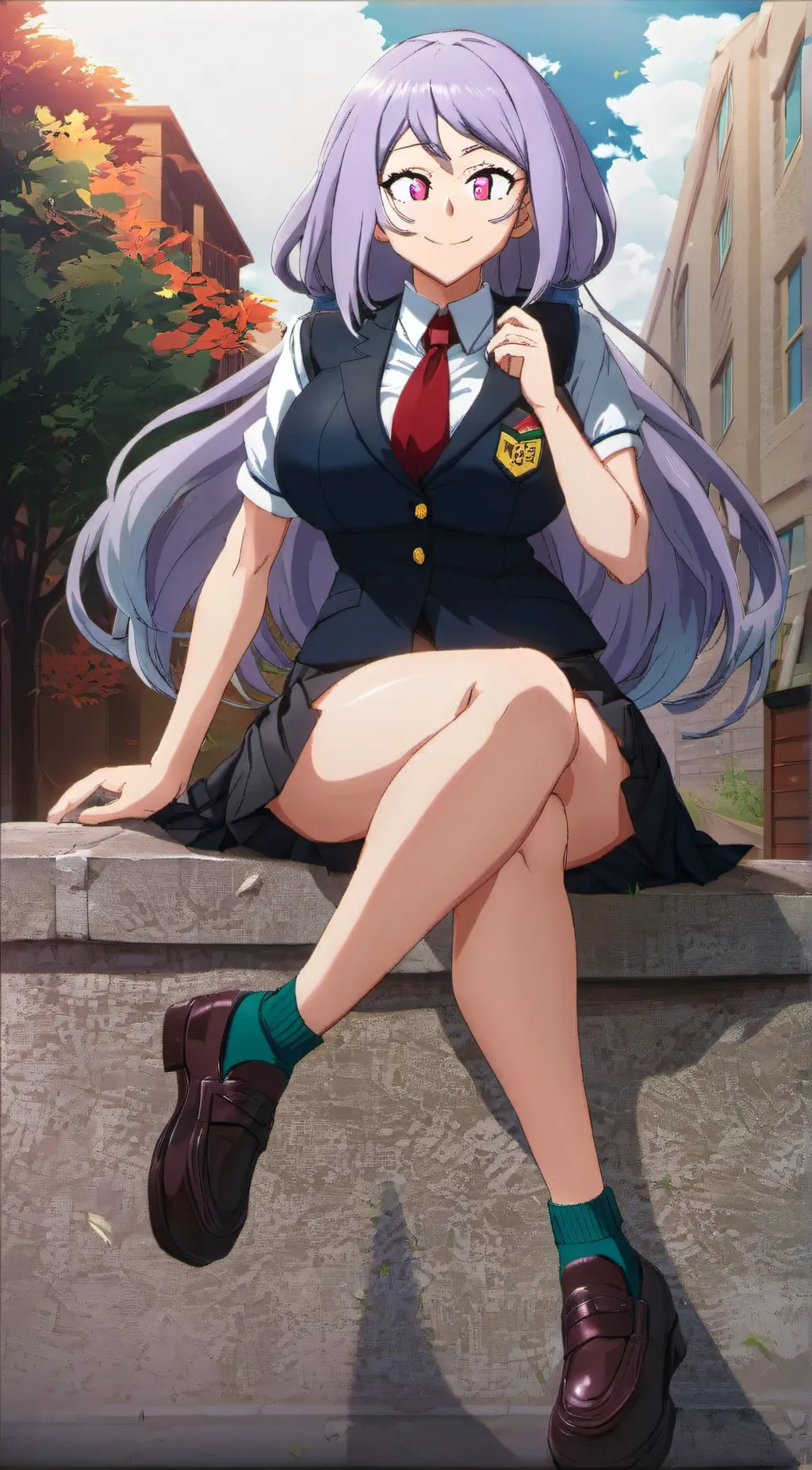 ai character: Nejire Hado background