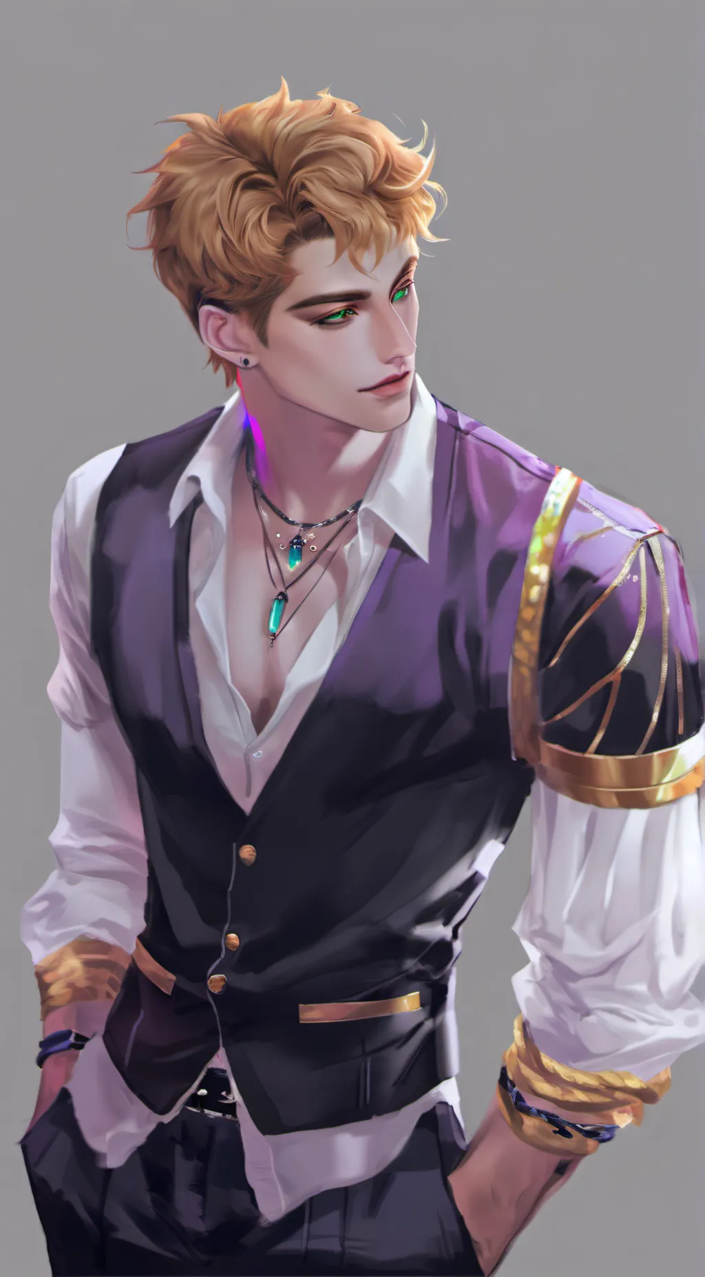 ai character: Luke  background