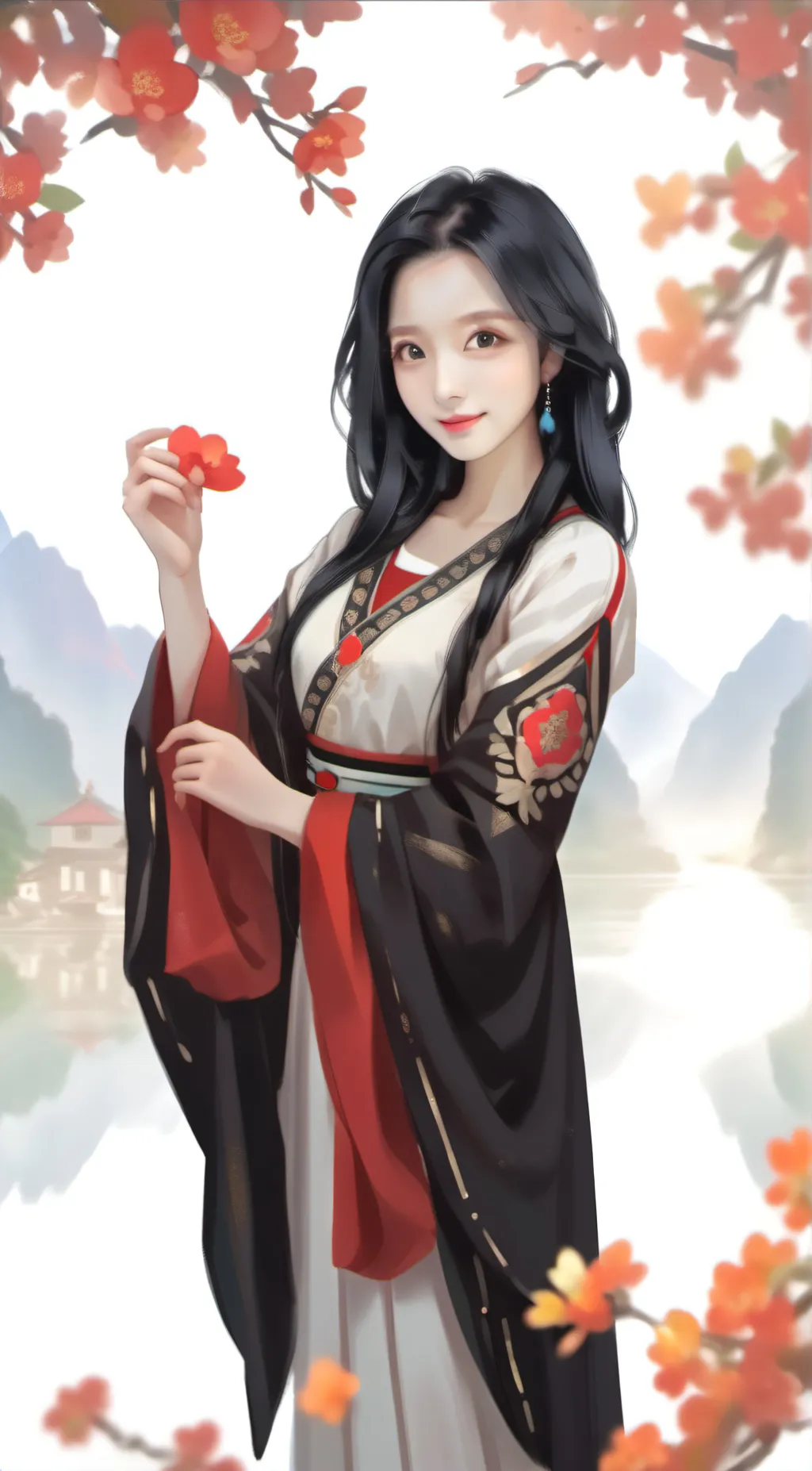 ai character: Mina background