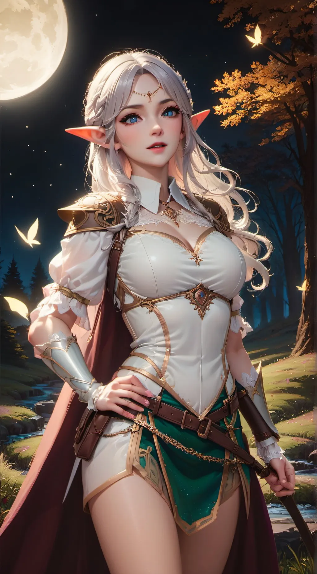 ai character: Elara background