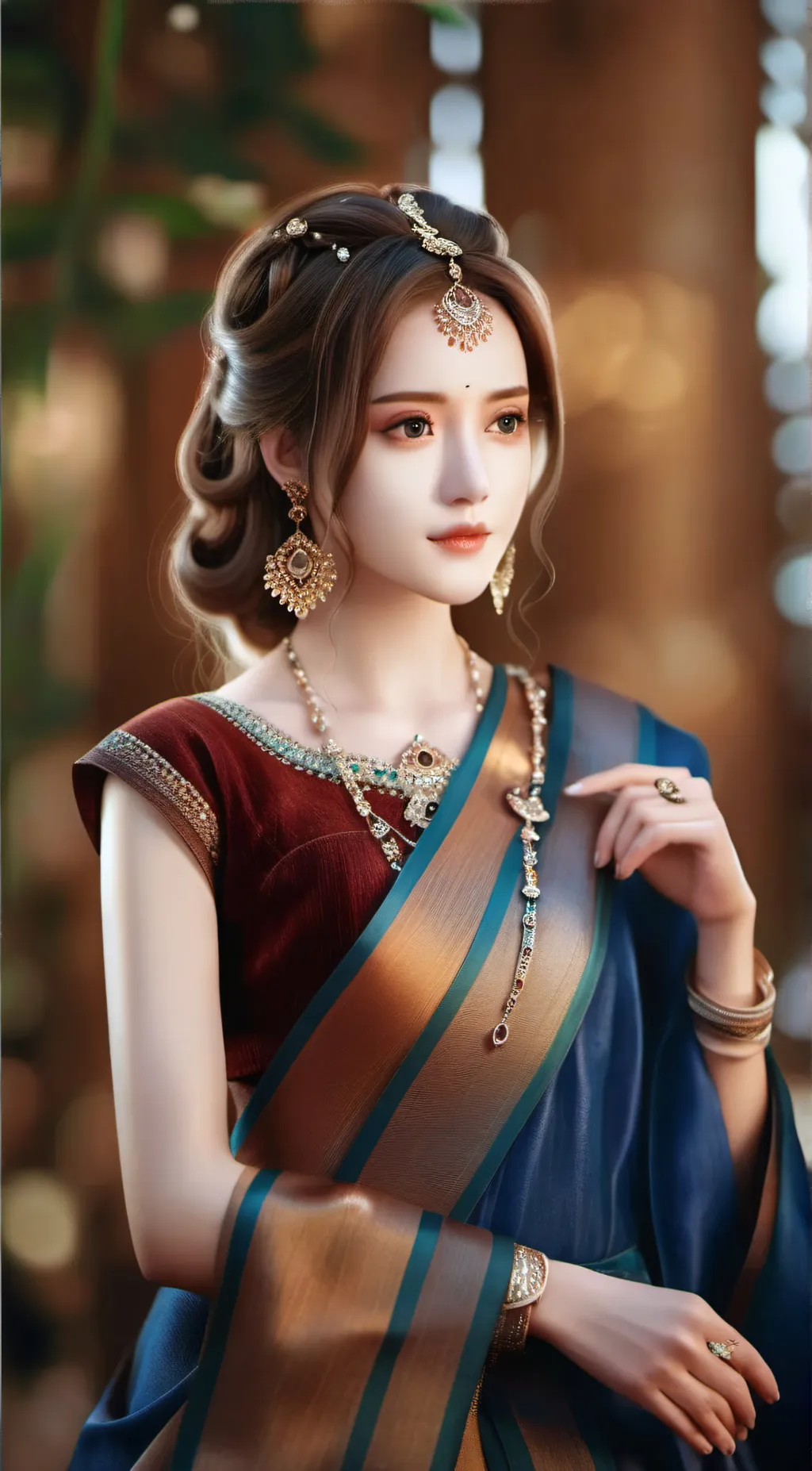 ai character: Alexandria background