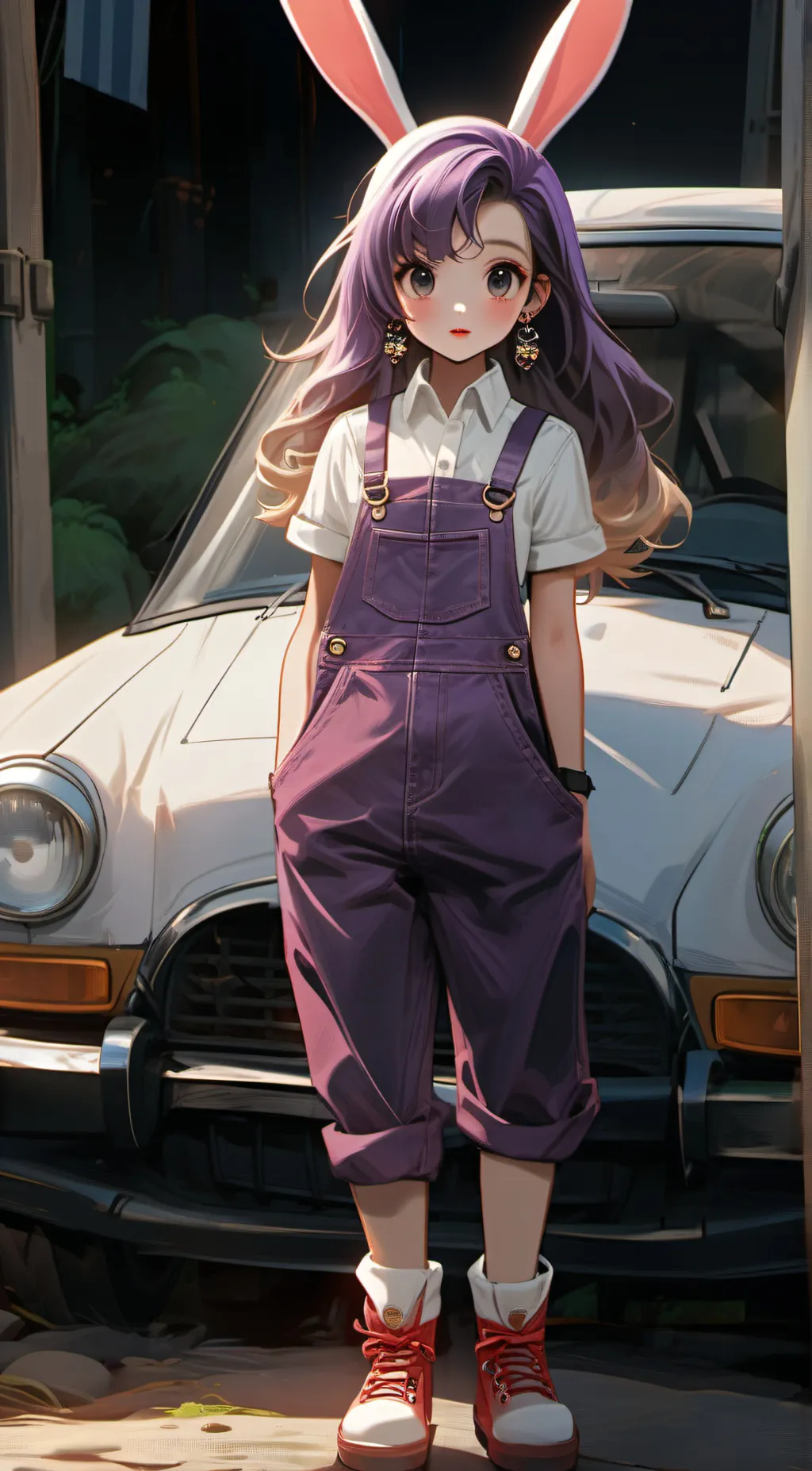 ai character: Jax genderbend background
