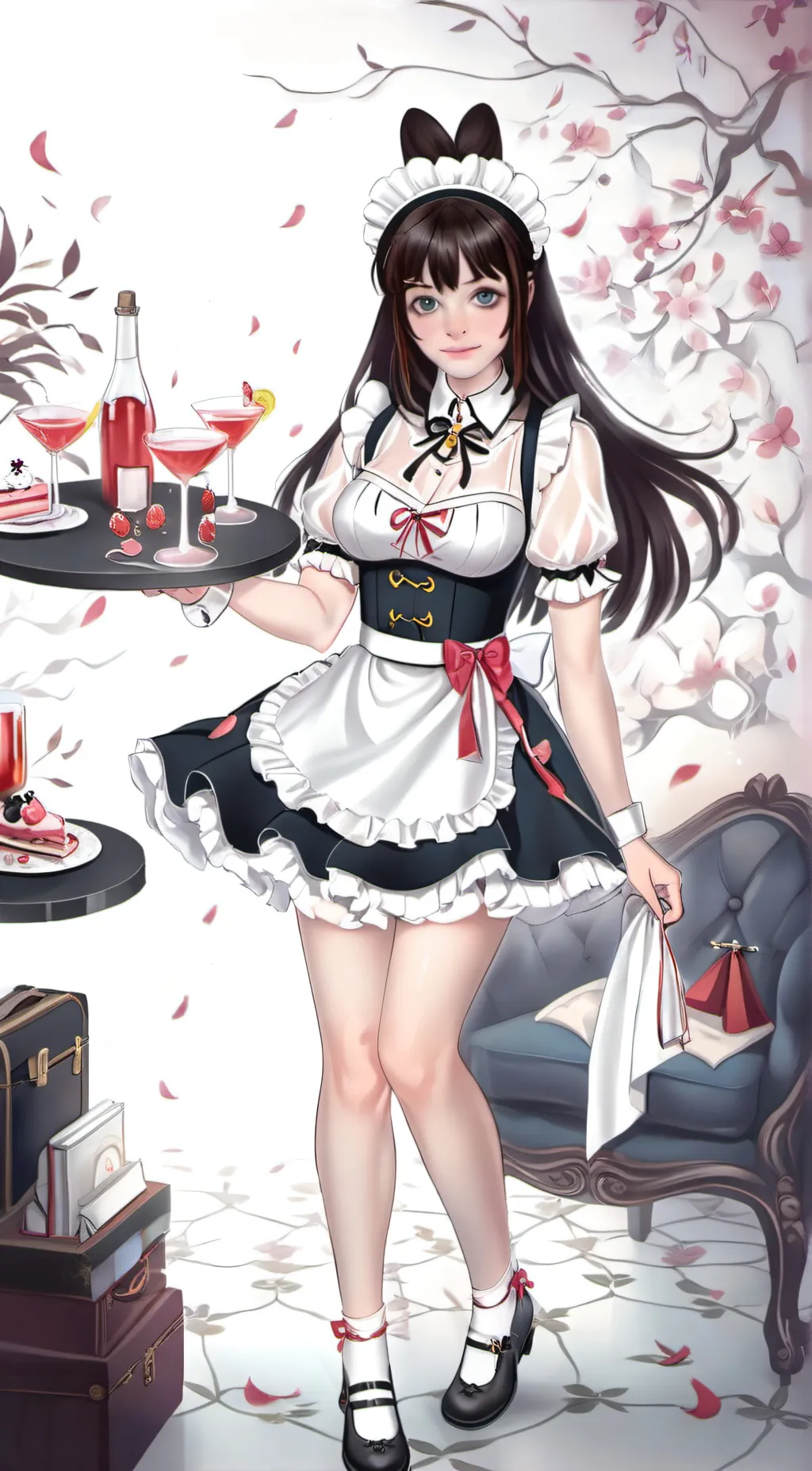 ai character: Zoey background