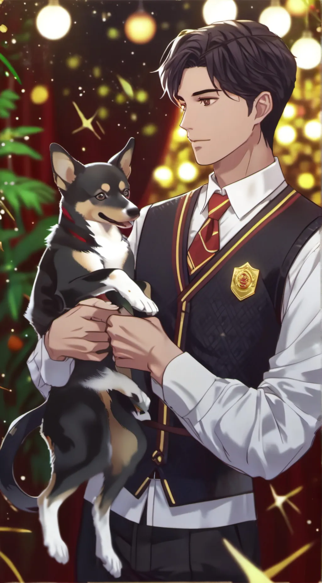 ai character: leo background