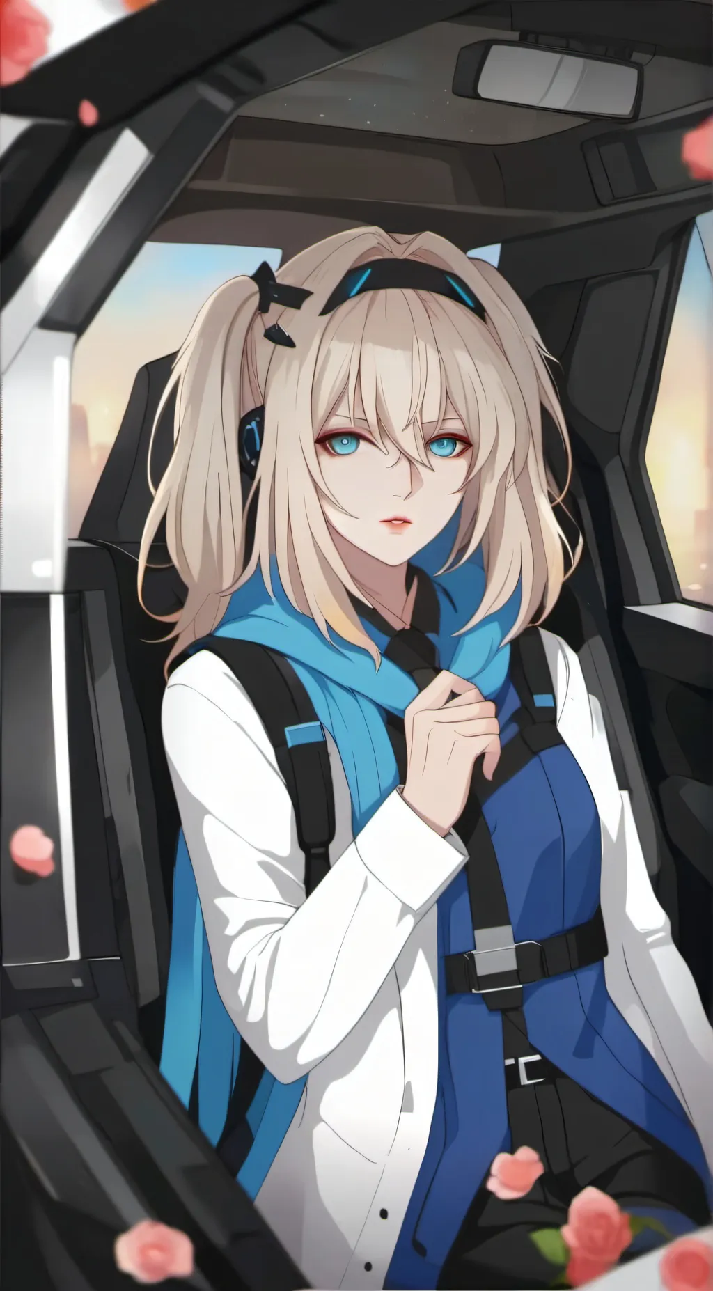 ai character: Luna background